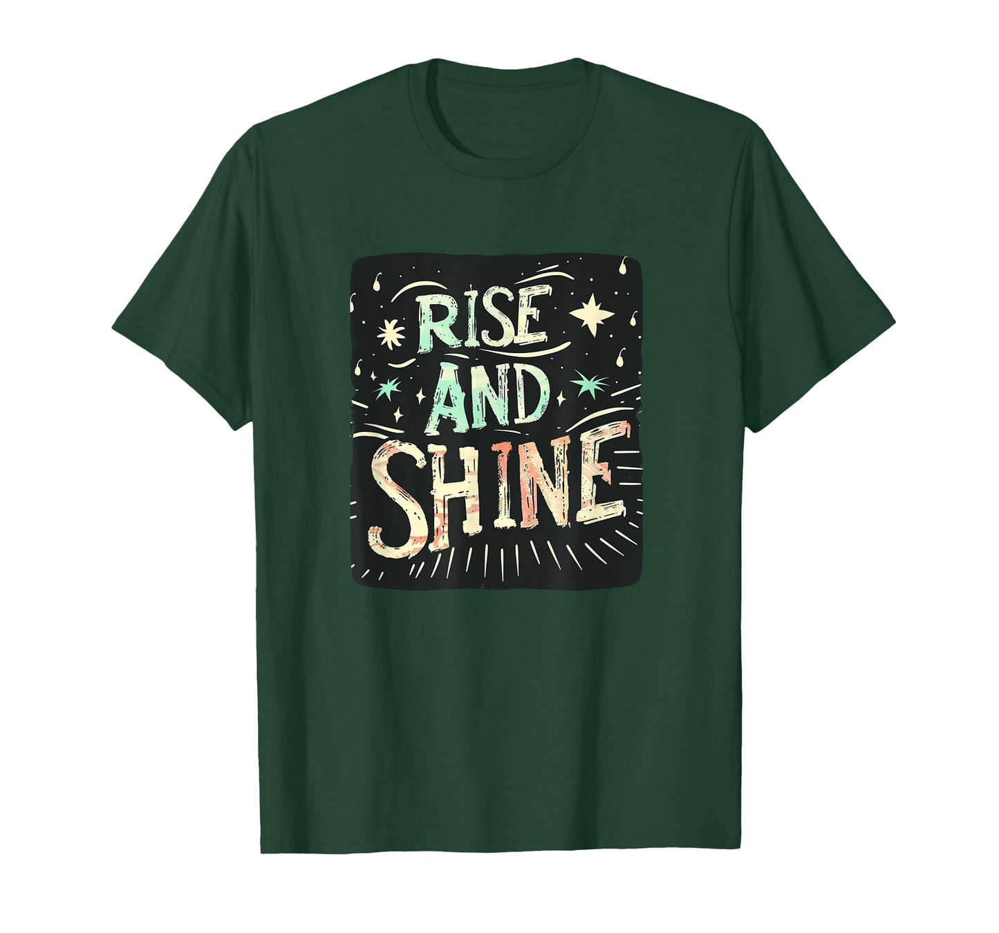 Rise and Shine Graphic Costume for a Bright Start T-Shirt