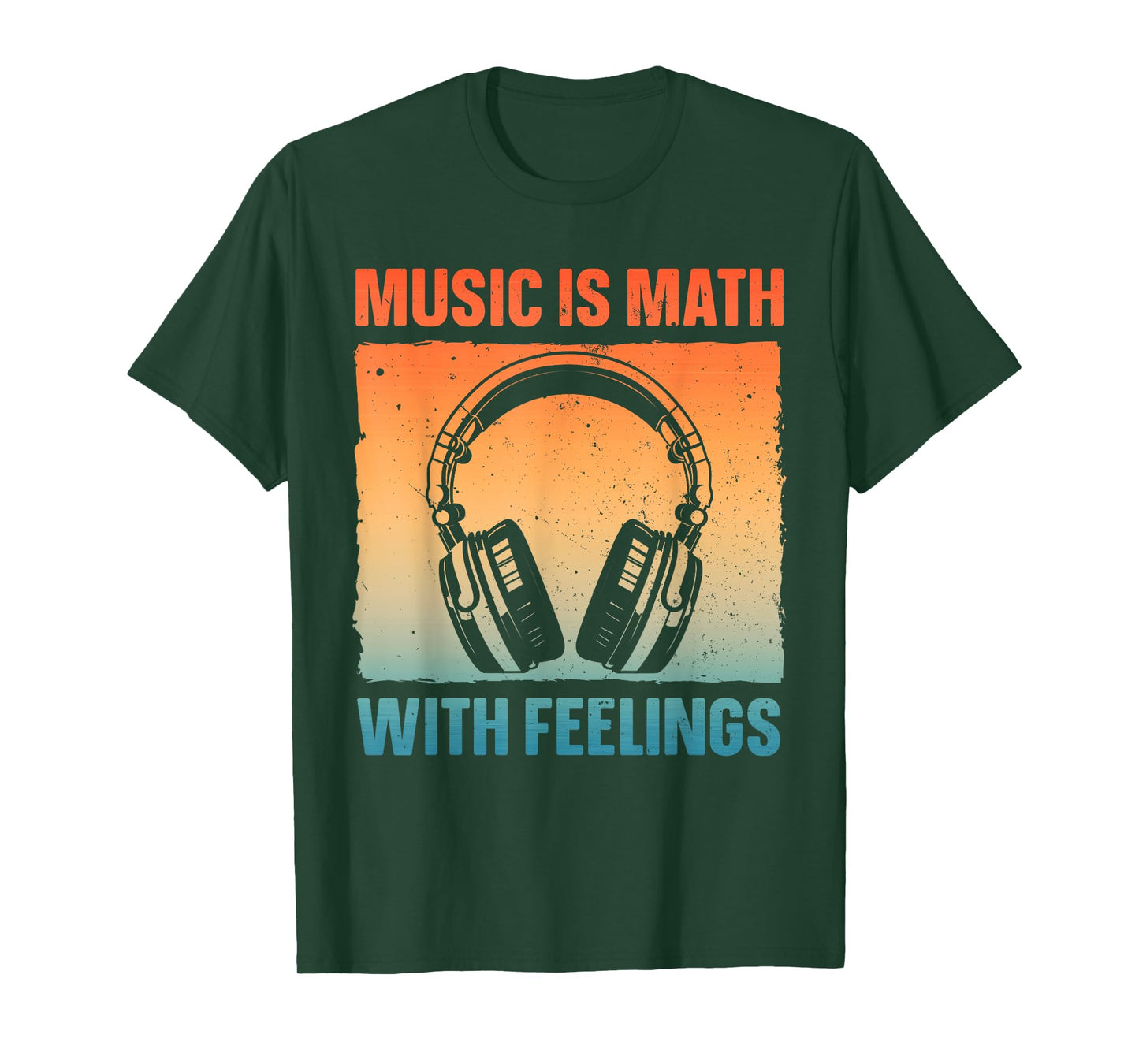 Funny Music Art For Men Women Music Teacher Themed Gag Music T-Shirt