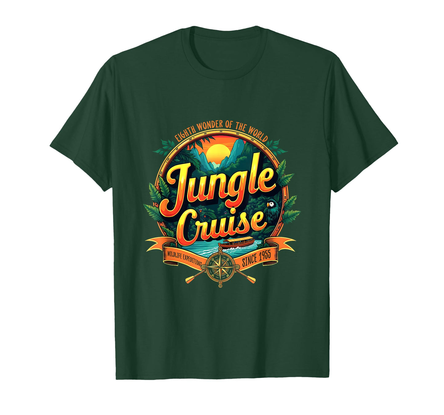 Wildlife Expeditions VBS 2025 Vintage Jungle Cruise Ride T-Shirt