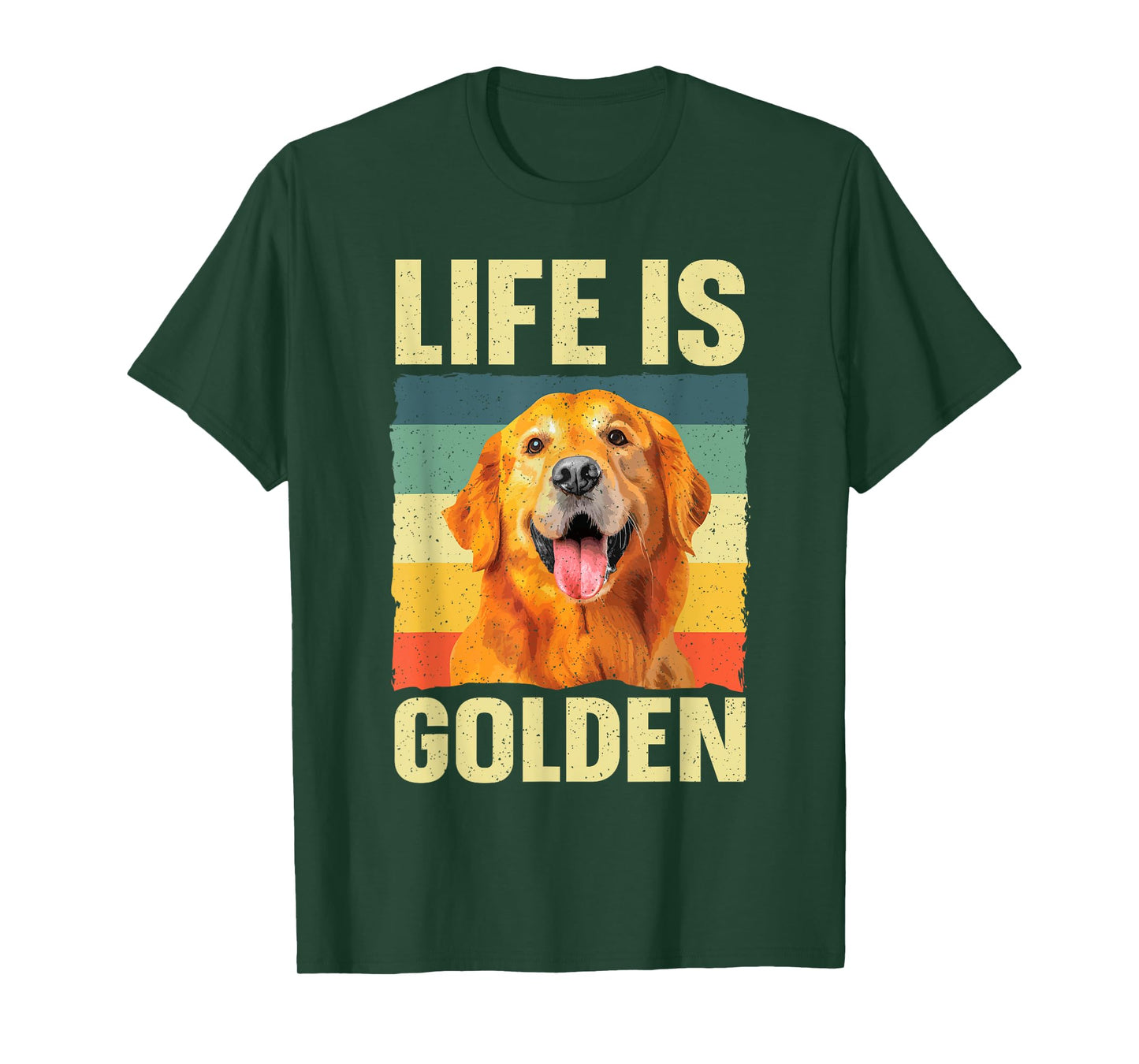 Golden Retriever Design For Men Women Golden Retriever Lover T-Shirt