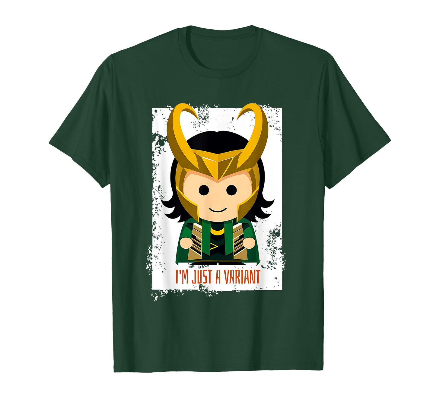 Cute Loki Variant Meme - I'm Just a Variant Chibi Character T-Shirt