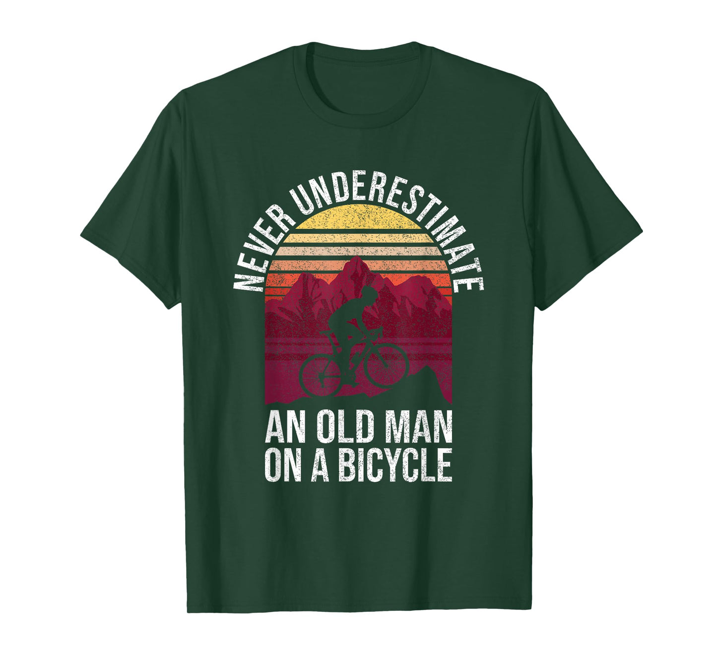 Cycling Funny Bike Rider Dad Bicycle Lover Father Cyclist T-Shirt