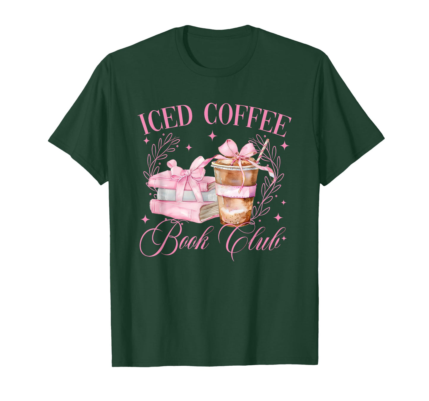 Iced Coffee Book Club T-Shirt