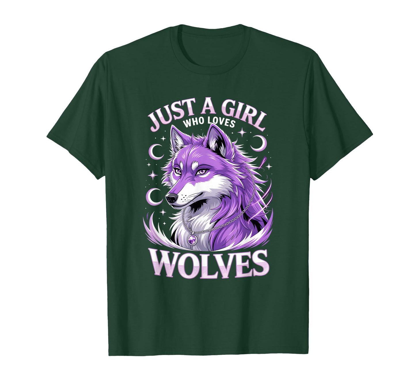 Girls Wolf T-Shirt