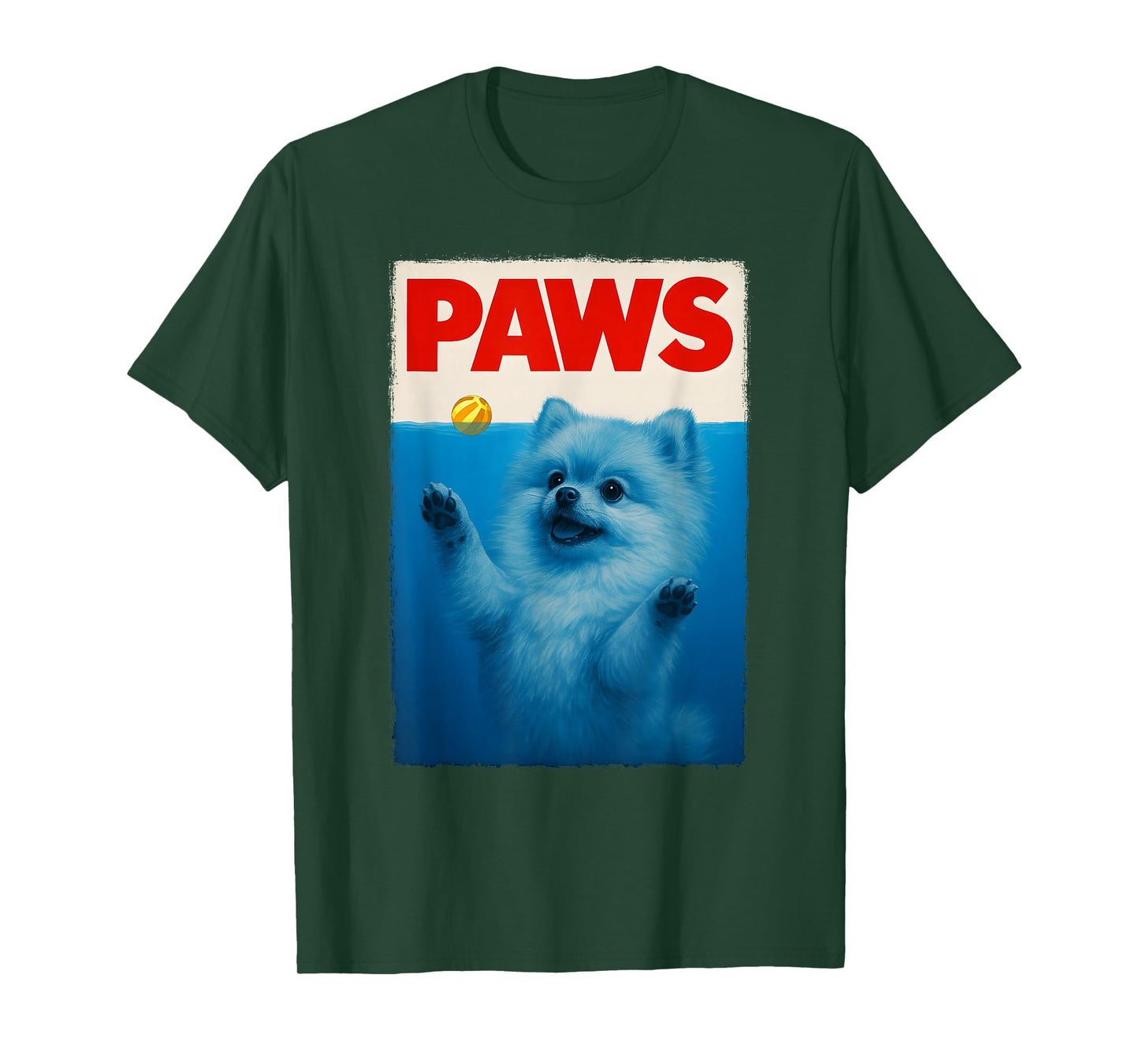Cute Dog Novelty Men Kids Women Funny Pomeranian T-Shirt