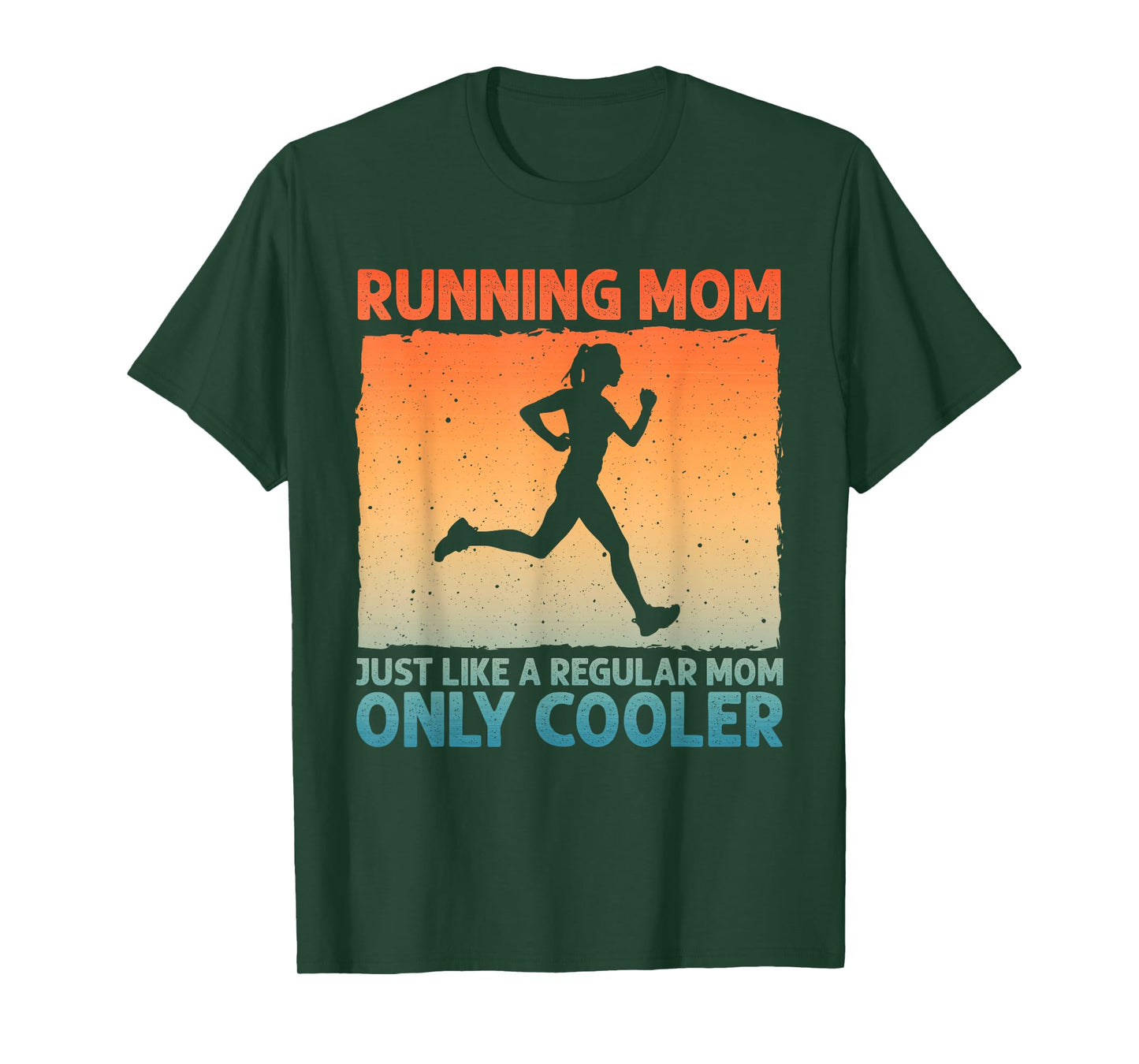 Funny Running For Women Mom Marathoner Runner Coach Racing T-Shirt