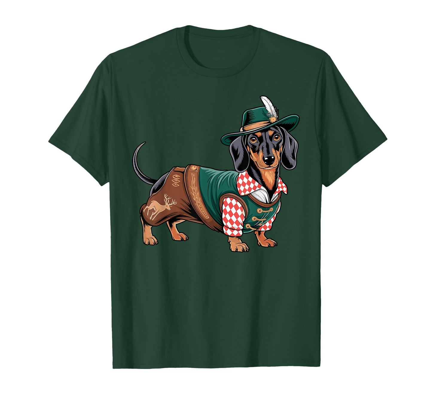German Dog Dachshund Oktoberfest Bavarian Weiner Sausage T-Shirt