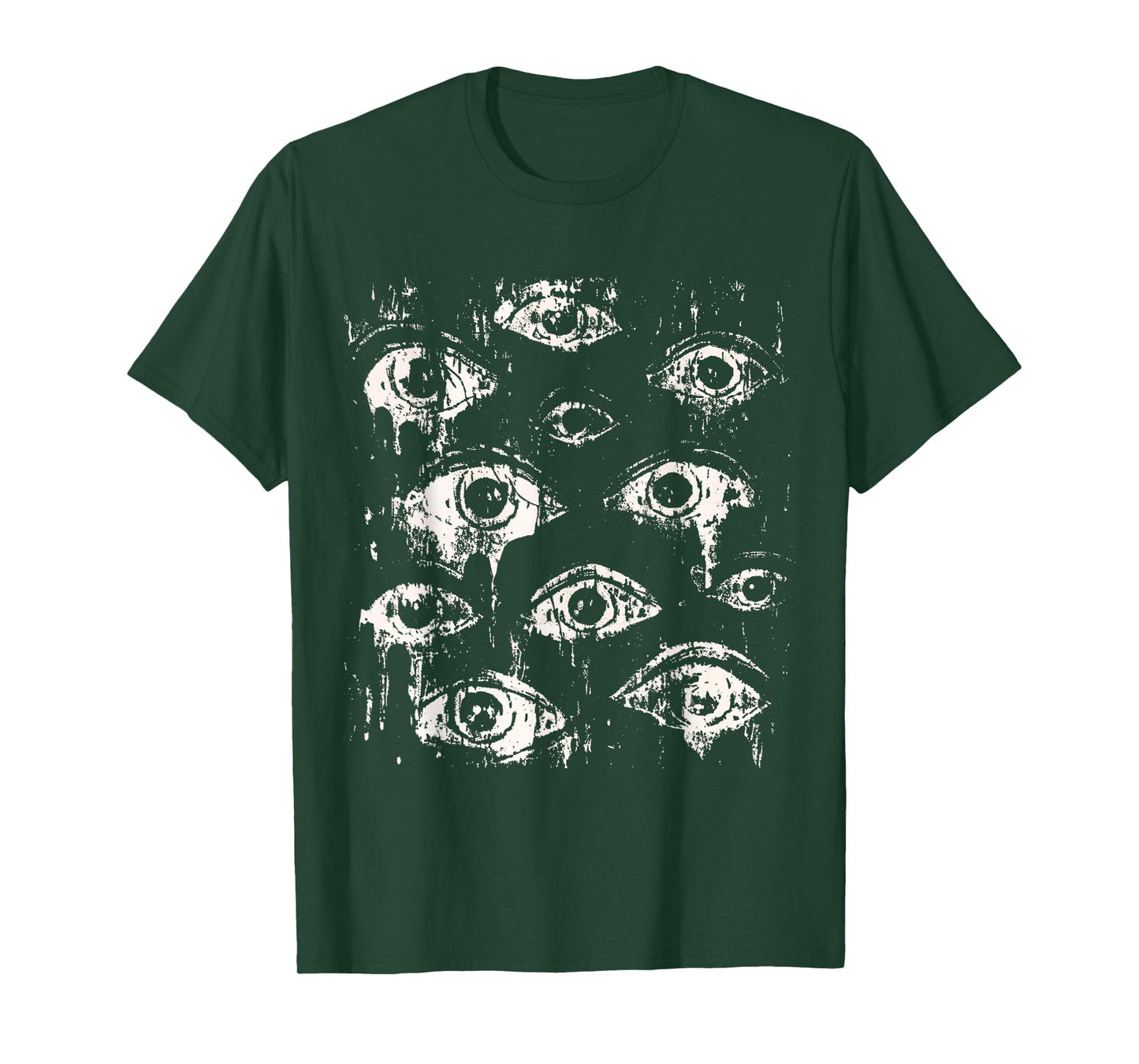 Eyes Eyeballs Weird Goth Grunge Alt Y2K Strange Aesthetic T-Shirt