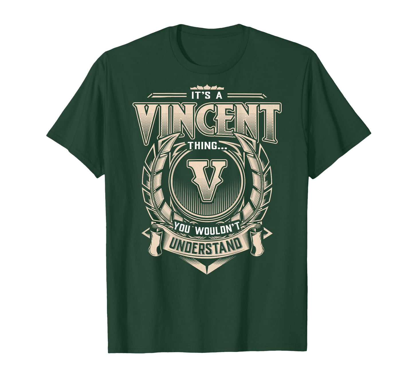 Vincent First Name - It's A Vincent Thing (On Back) T-Shirt