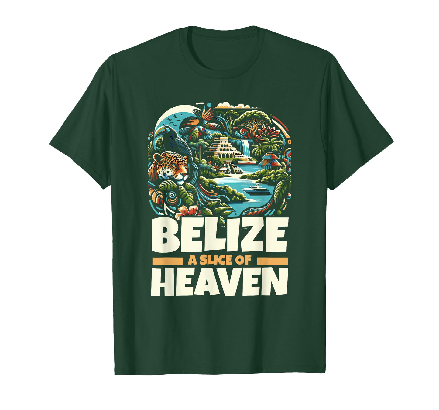 Belize City Travel Vacation Country Belize Roots Belizean T-Shirt