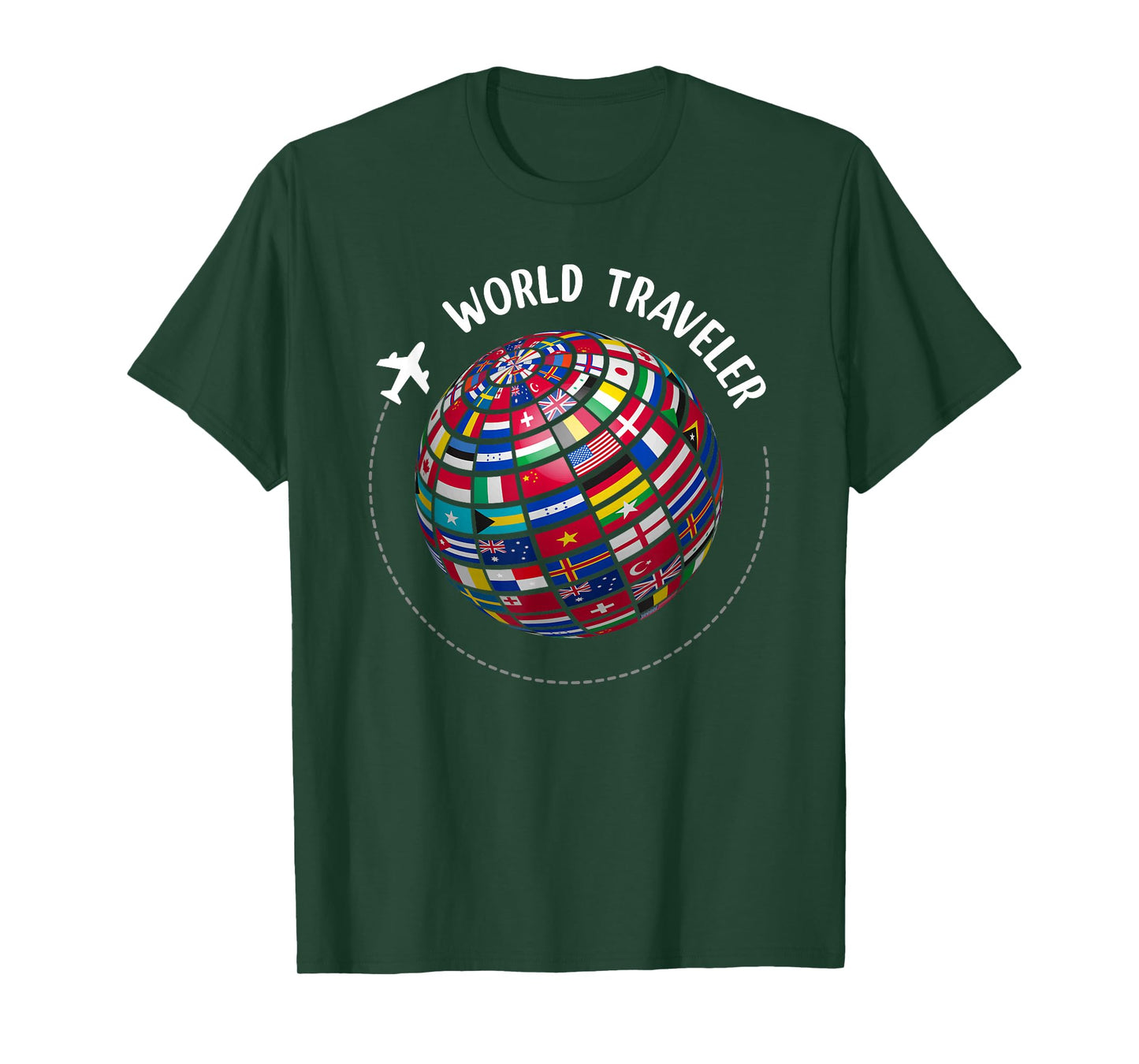 World Traveler Map, World Flags Traveler, Countries Map T-Shirt