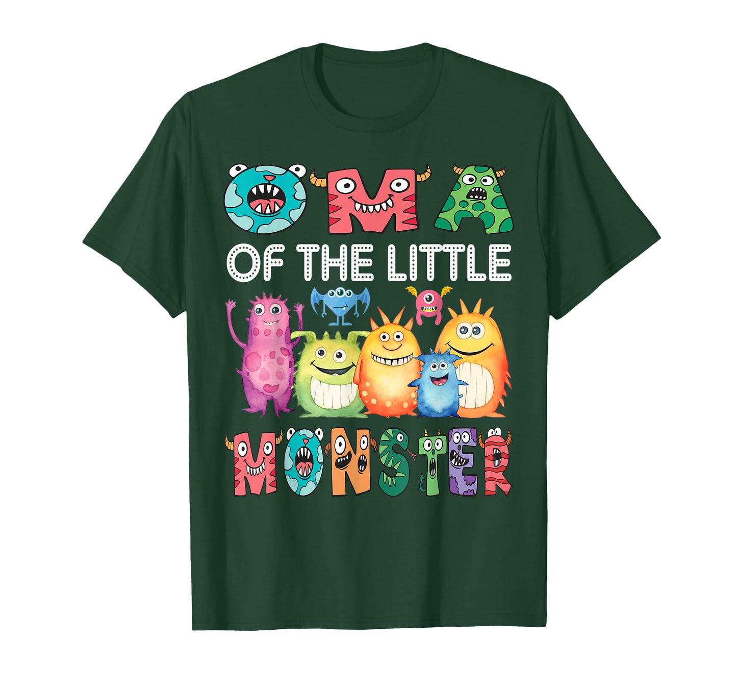 Oma Of The Little Monster Kids 1St Birthday Party T-Shirt