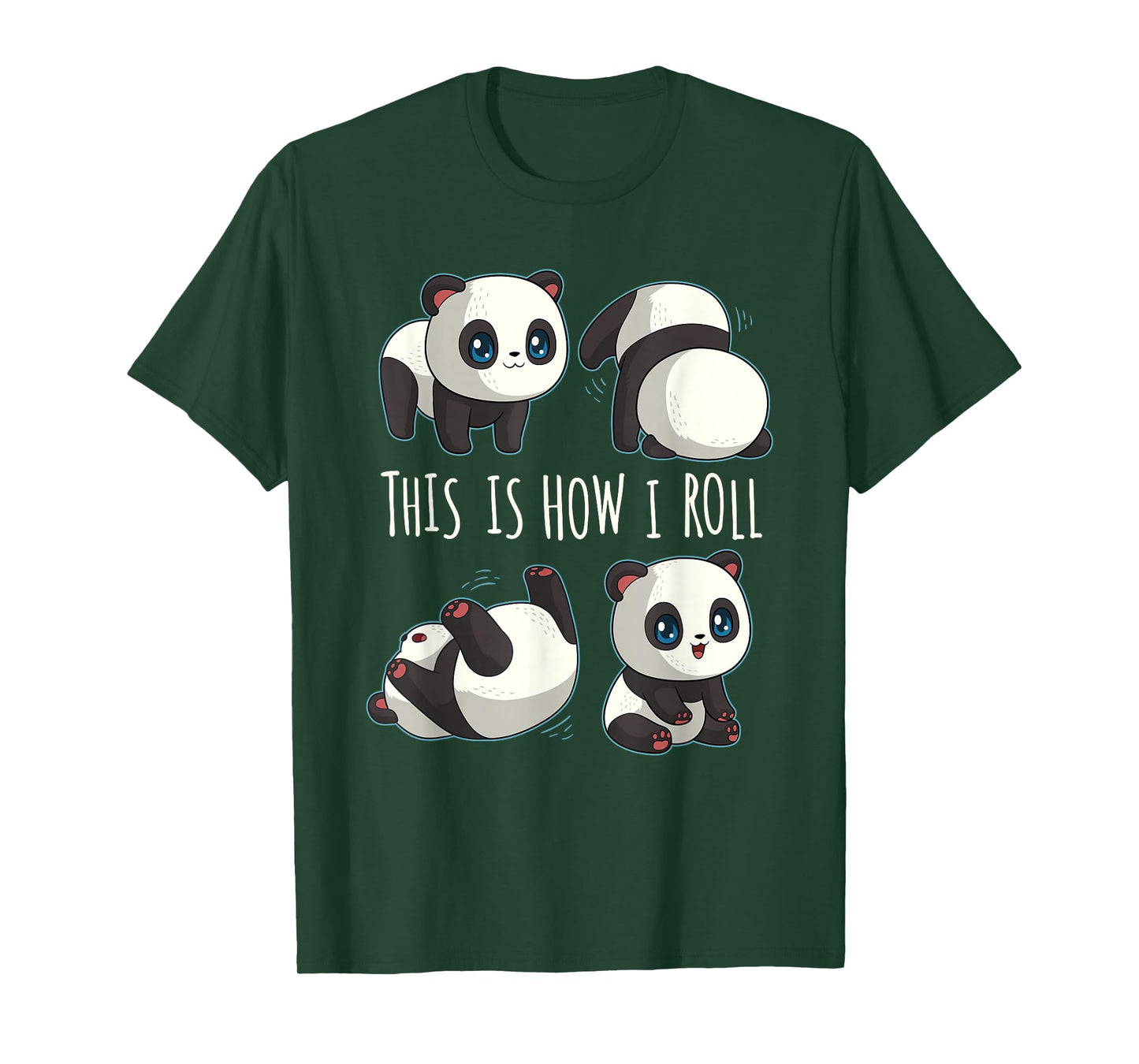 Cute Panda Shirts for Girls Little Bear Panda Gifts T-Shirt