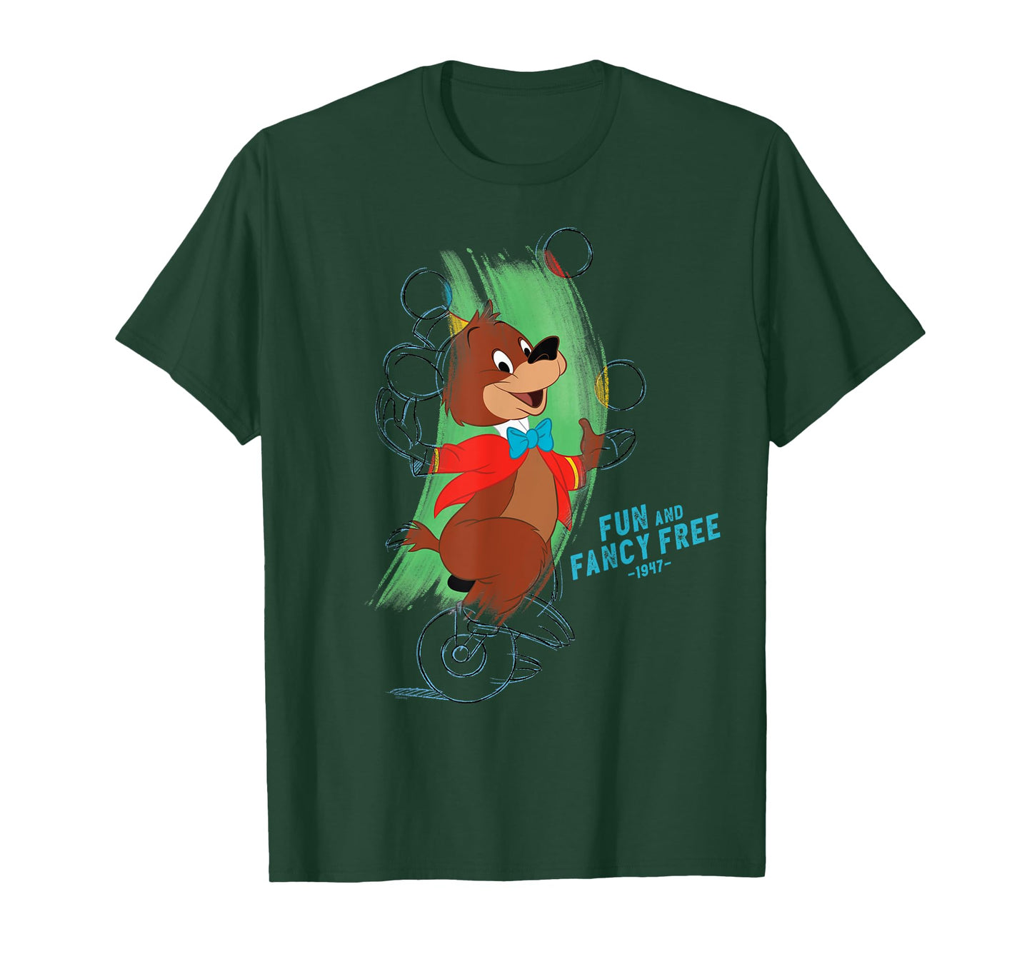 Disney Ink and Paint Bongo from Fun and Fancy Free 1947 T-Shirt