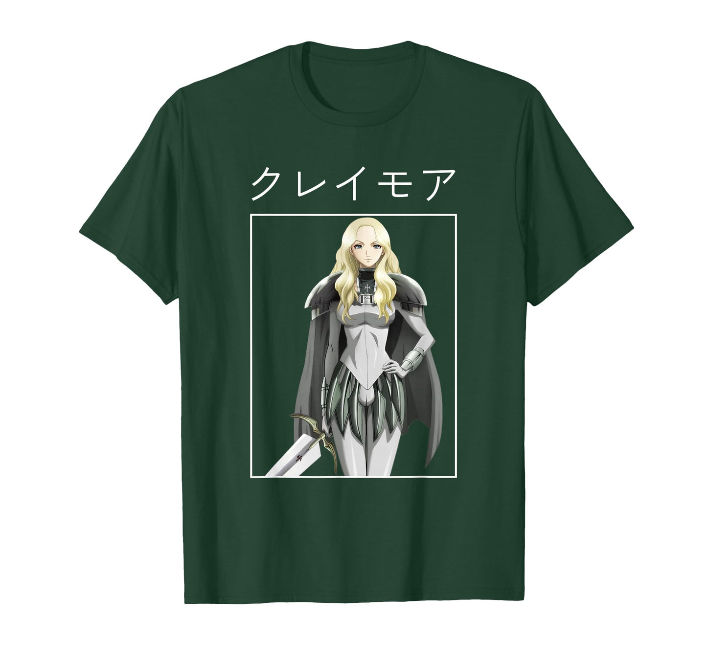 Teresa Faint Smile Clare Claymore Anime Manga Dark Fantasy T-Shirt
