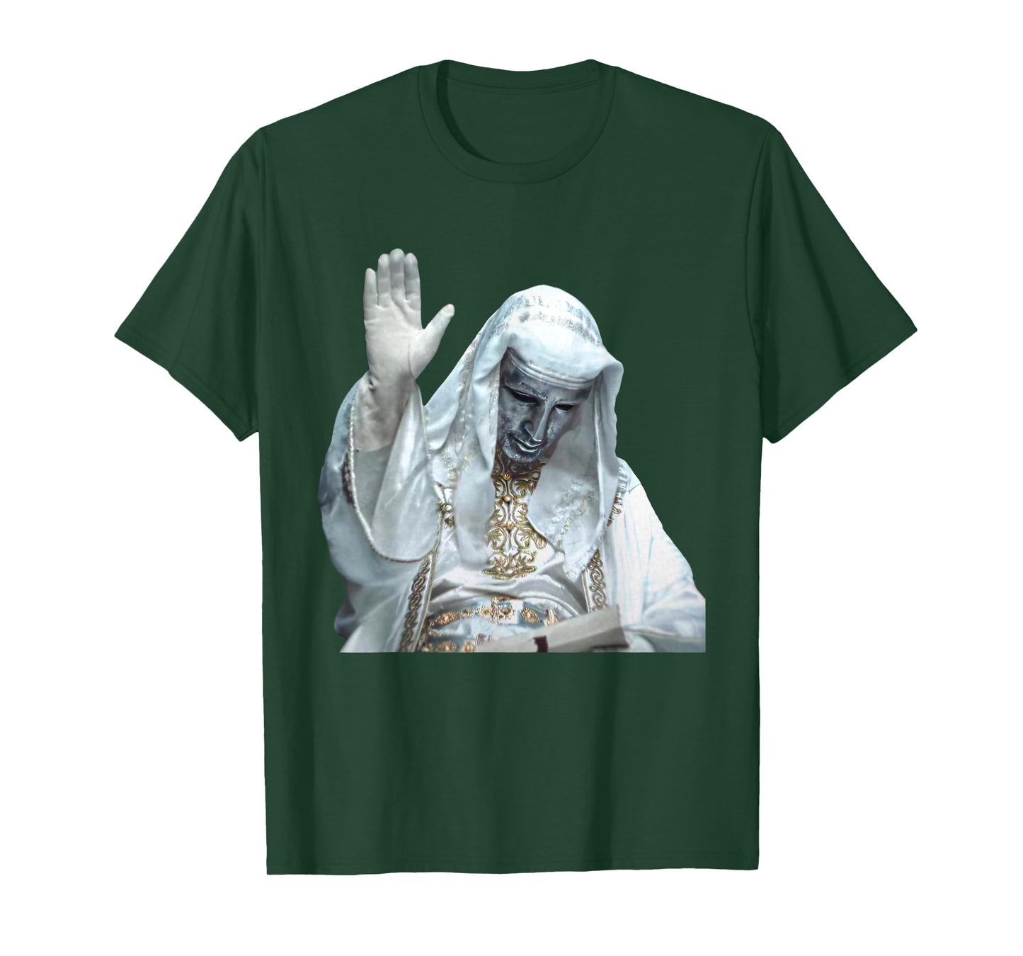Silver Mask King Baldwin Meme T-Shirt