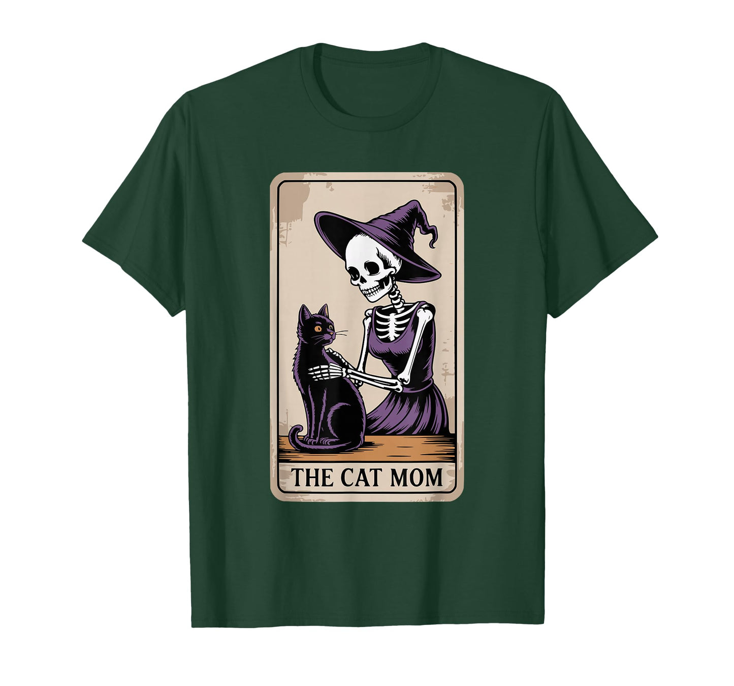 Halloween The Cat Mom Mamma Crazy Cats Lady Girls Women T-Shirt