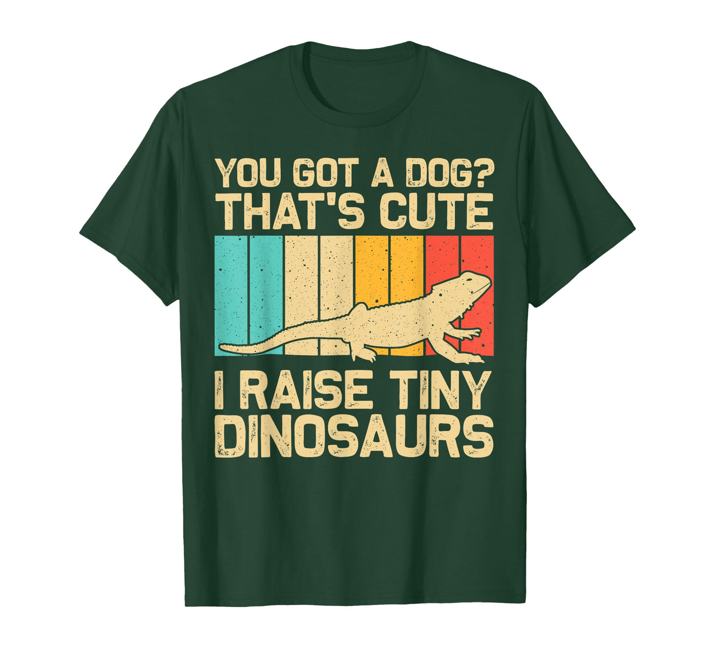 Funny Bearded Dragon Art For Men Women Reptile Iguana Lizard T-Shirt