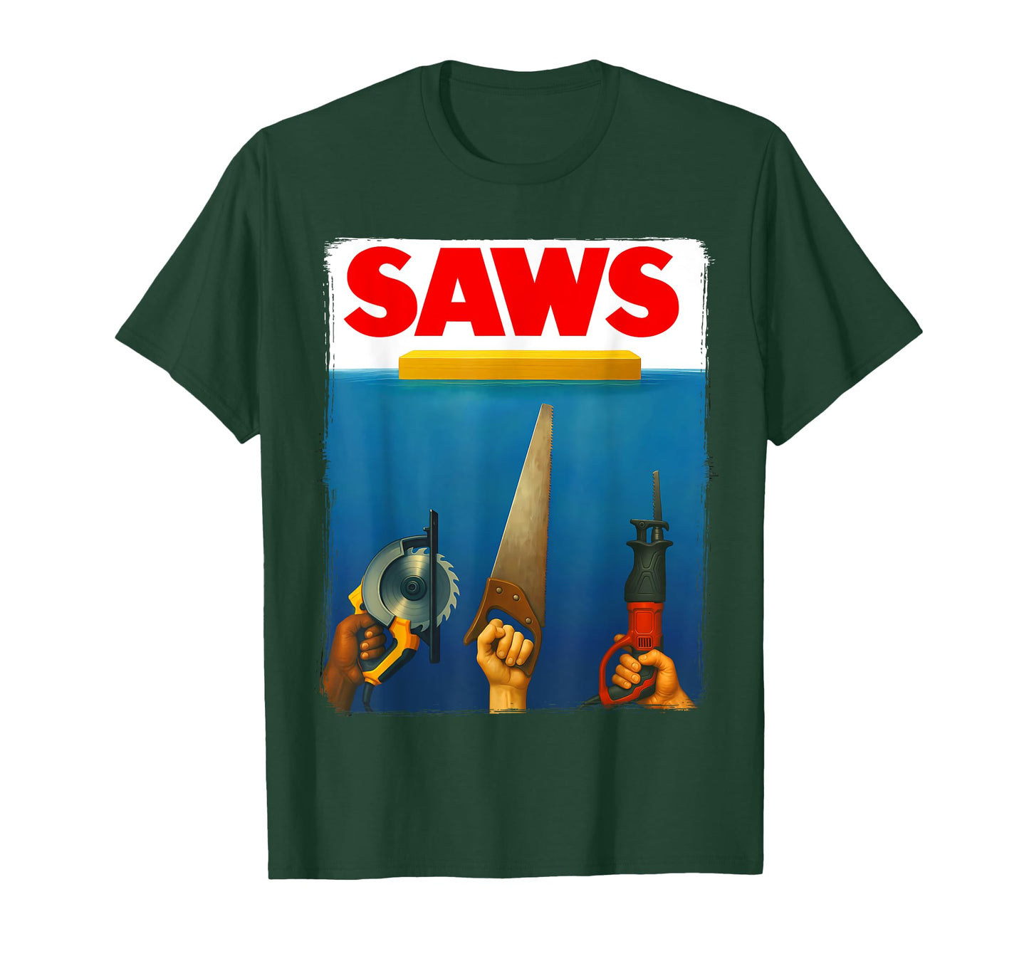 Funny Mens Woodworking Graphic T-Shirt