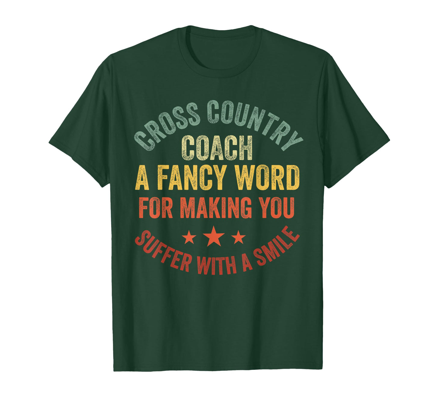 Cross Country Coach Appreciation Running Coach Men Women T-Shirt