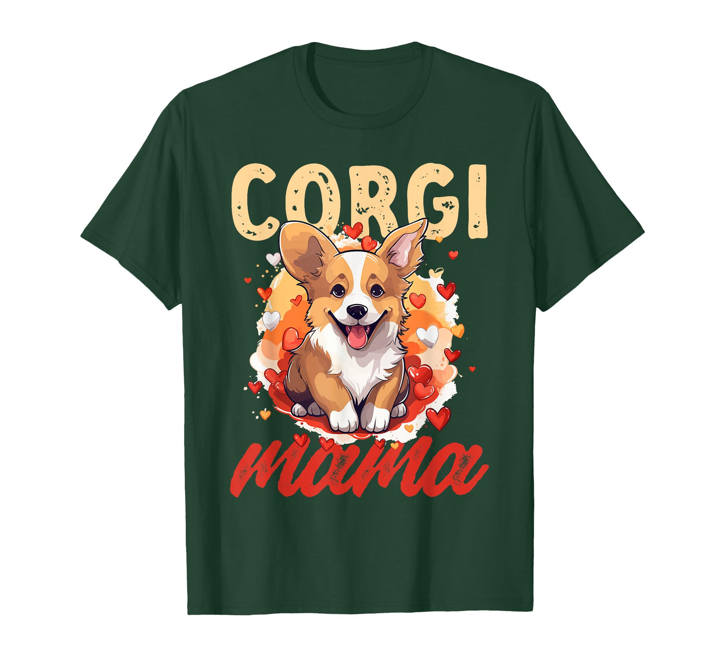 Pembroke Welsh Corgi - Corgi Mama T-Shirt