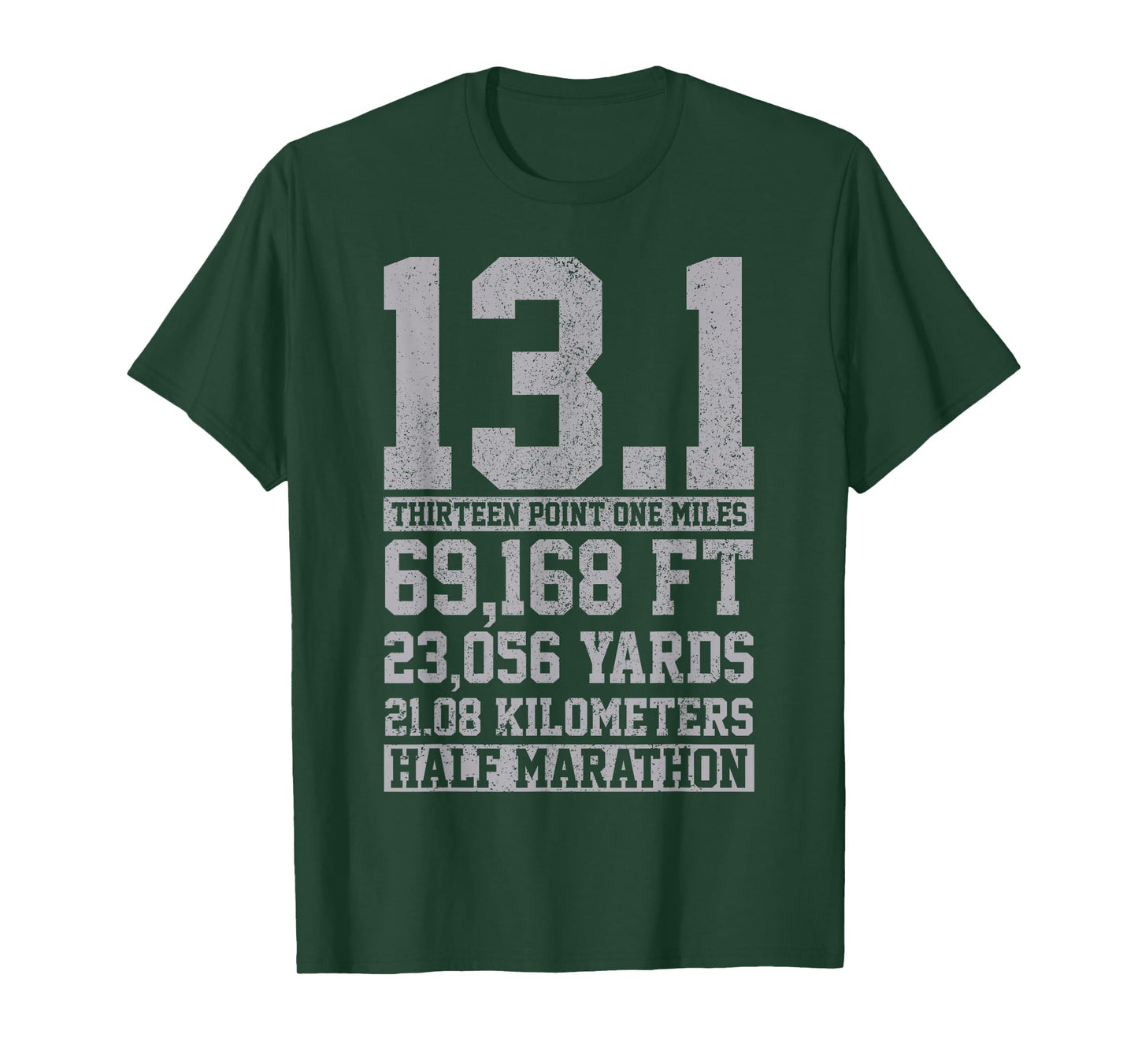 Half Marathon T-Shirt - 13.1 Miles Running Runner Shirt Gift T-Shirt