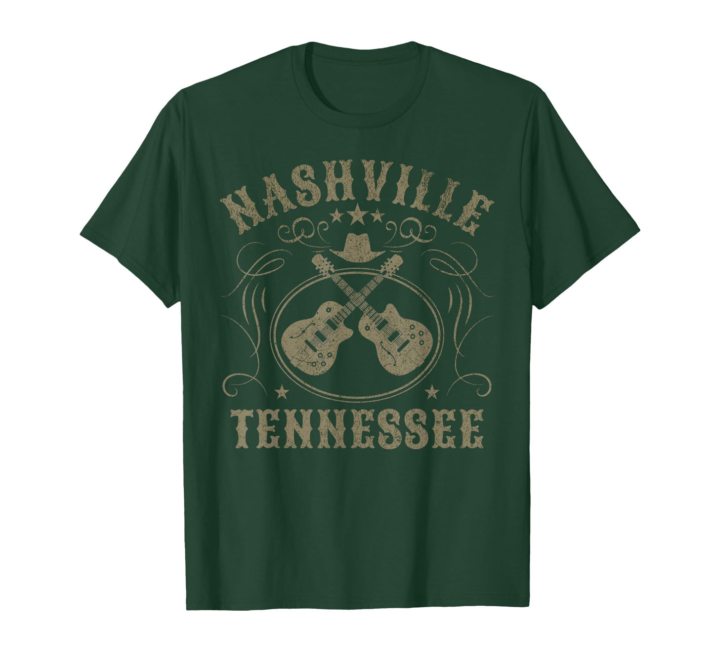 Nashville Tennessee Travel Vintage T-Shirt