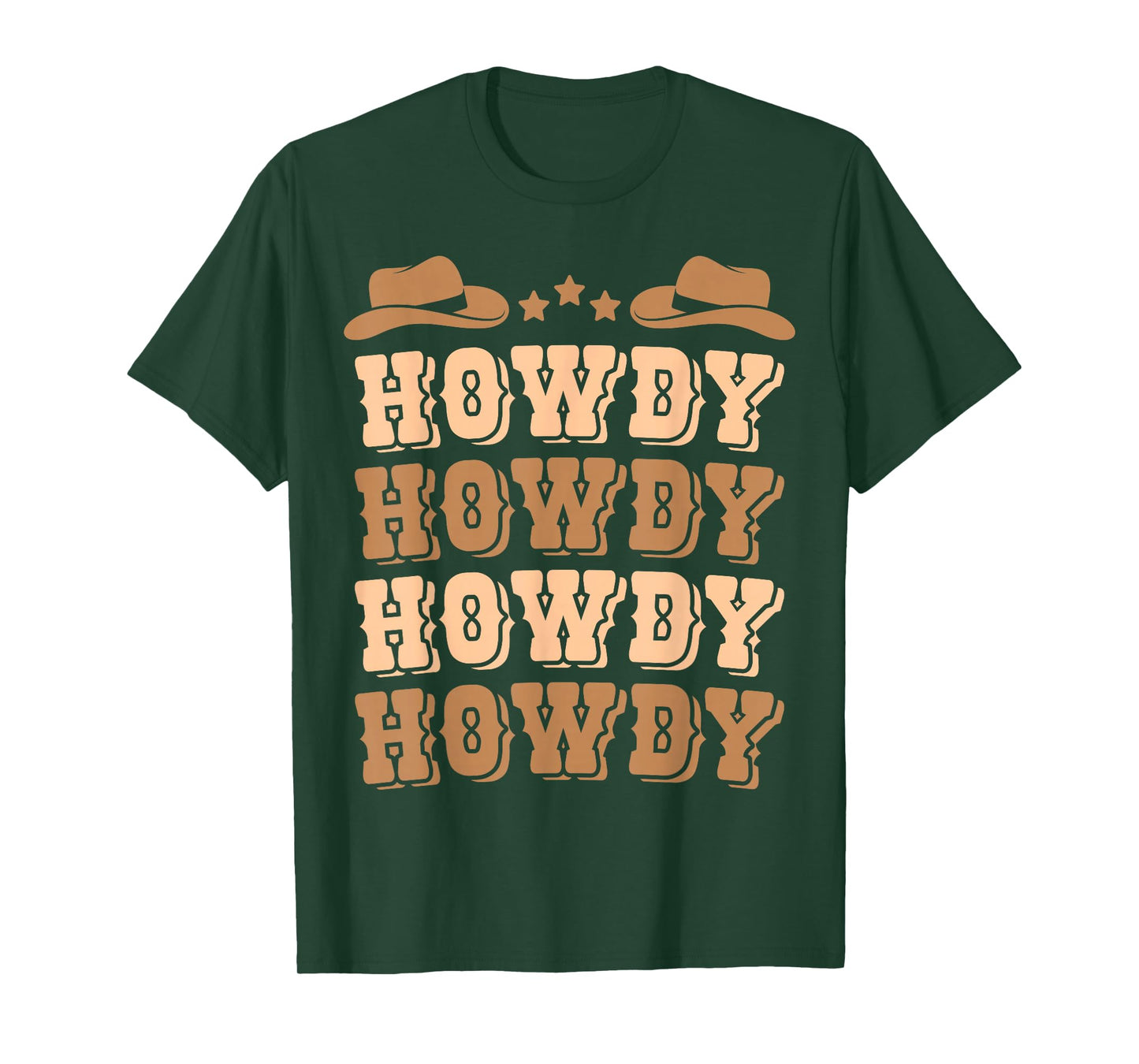 Cute Cowboy Outfit Western Men's Cowboy Rodeo Cow Boys Howdy T-Shirt