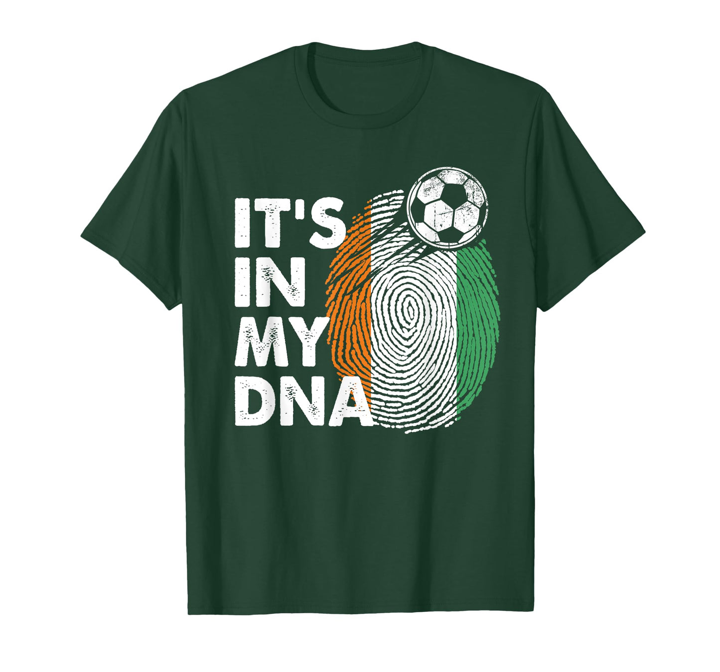 Cote D'ivoire In My DNA Cote D'ivoire Flag Team T-Shirt