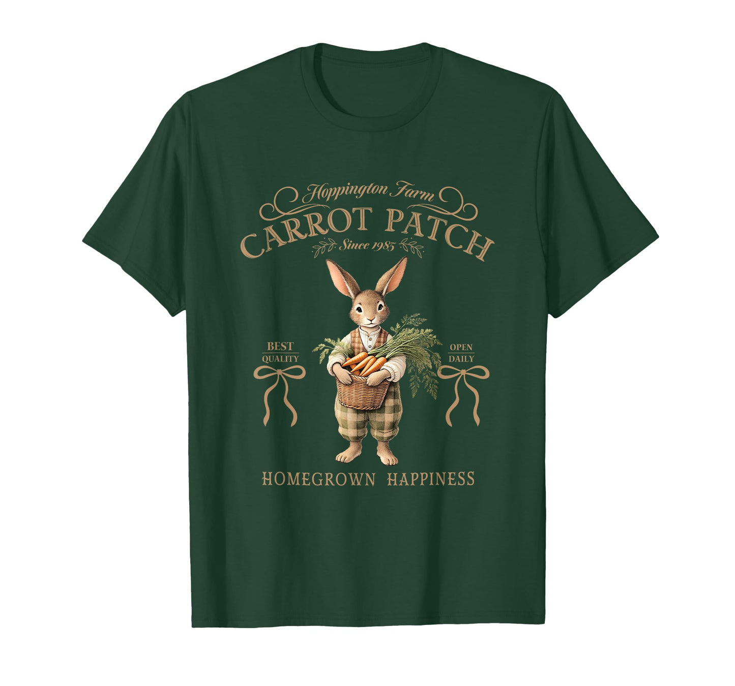 Hoppington Farm Carrot Patch Homegrown Happiness T-Shirt