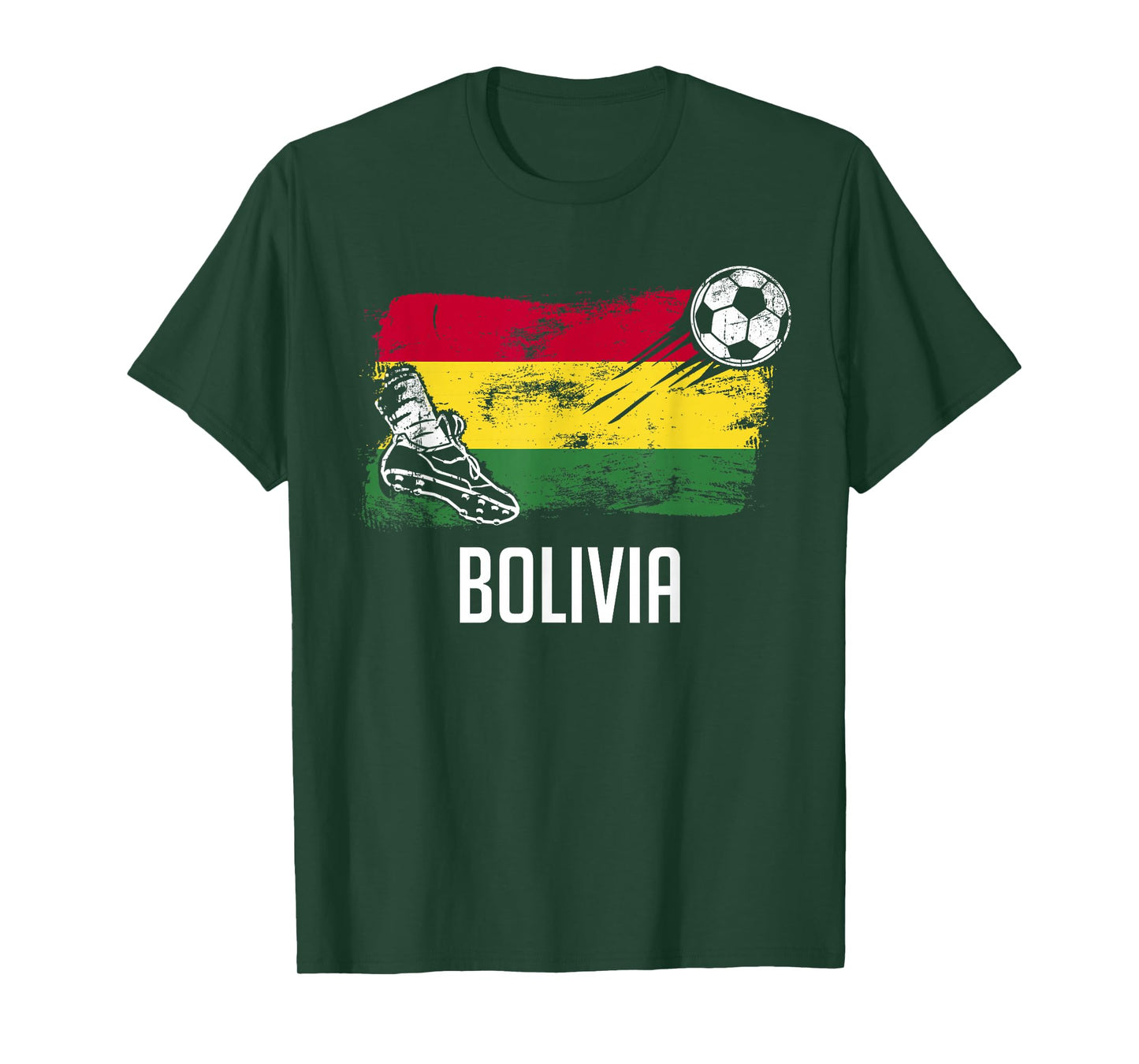 Bolivia Flag Jersey Bolivian Soccer Team Bolivian T-Shirt
