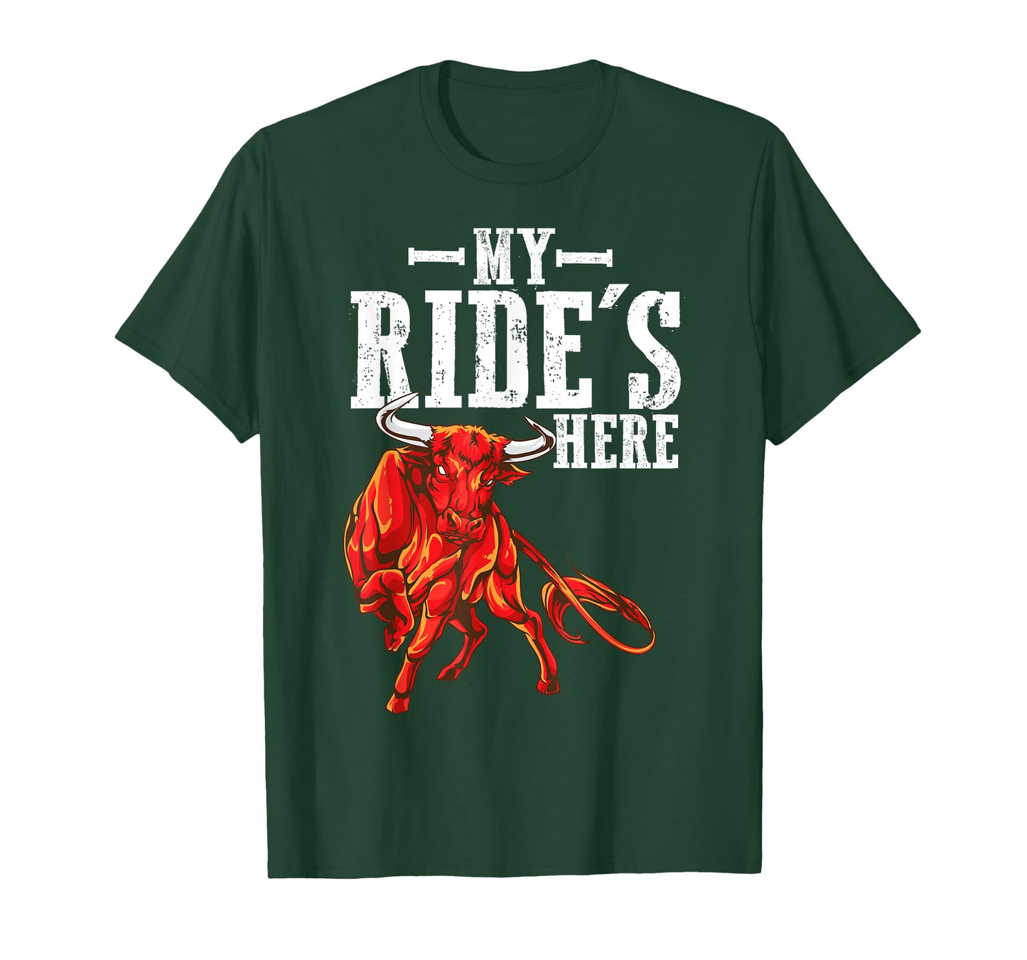 Bull Riders Rodeo for Western Ranch Cowboys T-Shirt