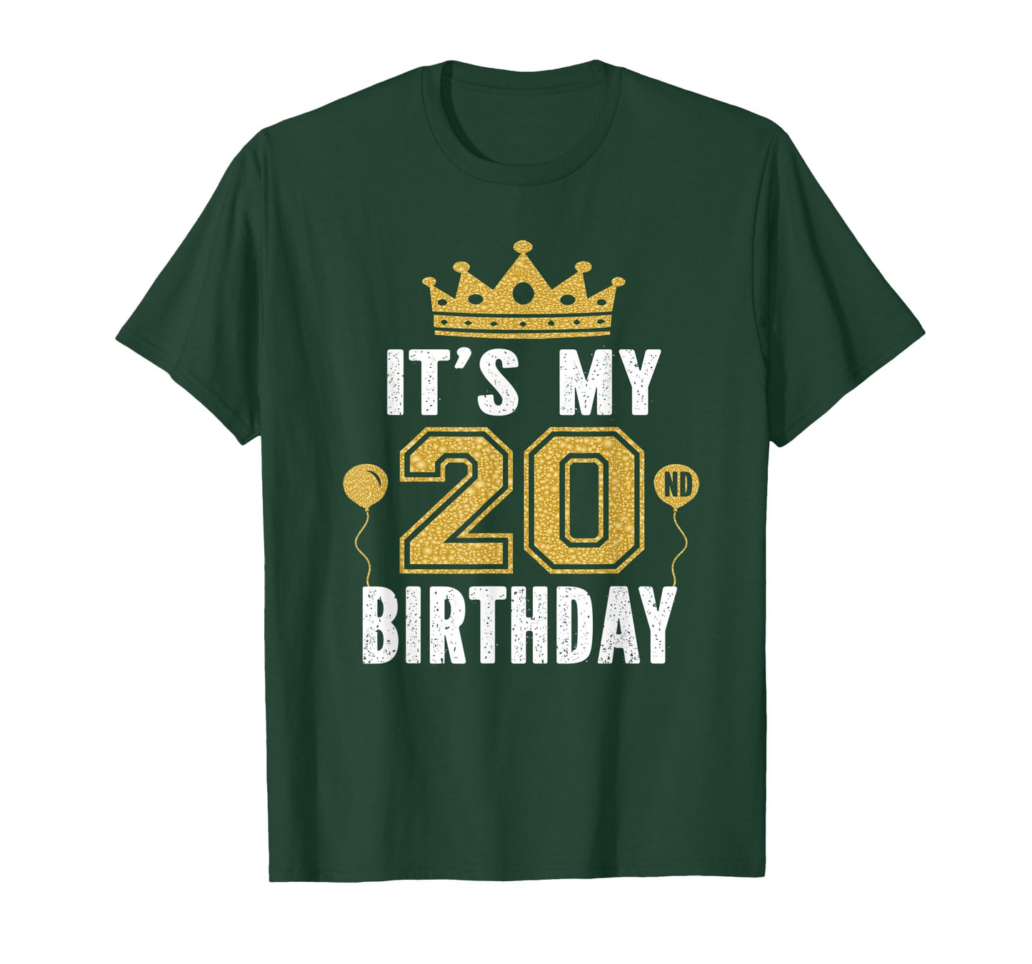 It's My 20th Birthday Gift For 20 Years Old Man And Woman T-Shirt