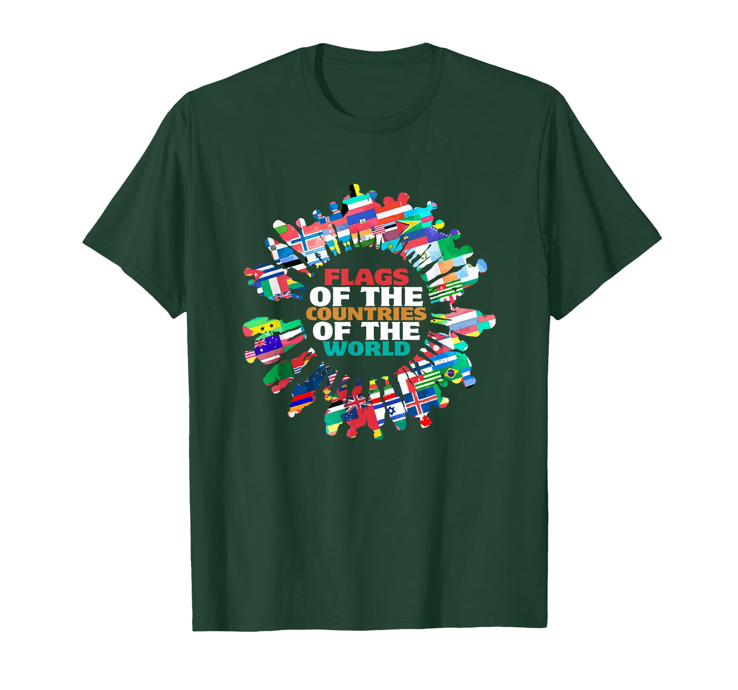 Flags of The Countries of The World International Humans T-Shirt