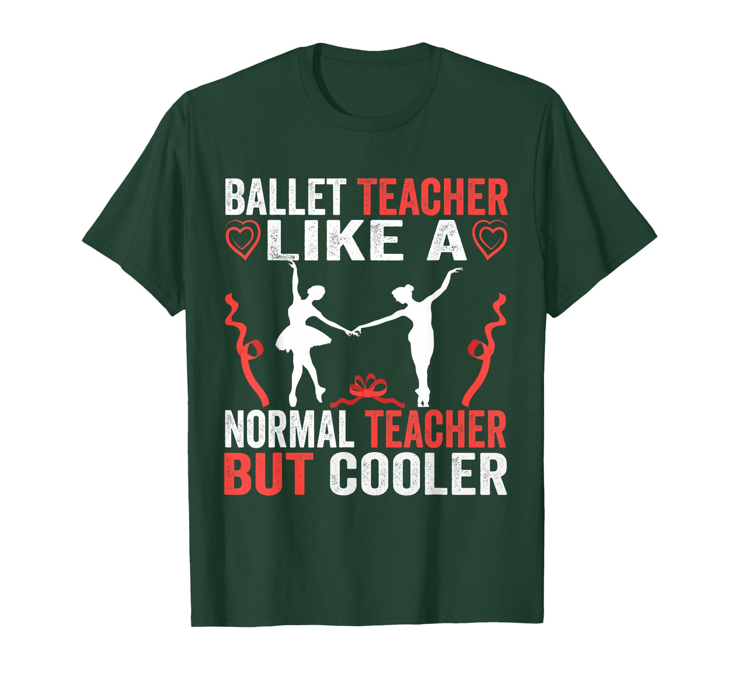 Funny Ballet Teacher Dancer Girls Women National Dance Day T-Shirt