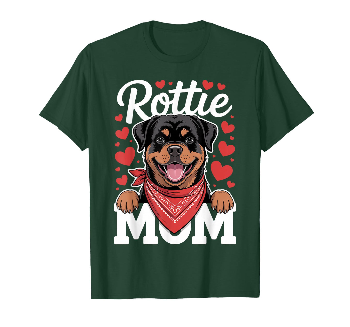 Rottweiler Art for Women Girls Kids Rottie Lover Rottweiler T-Shirt