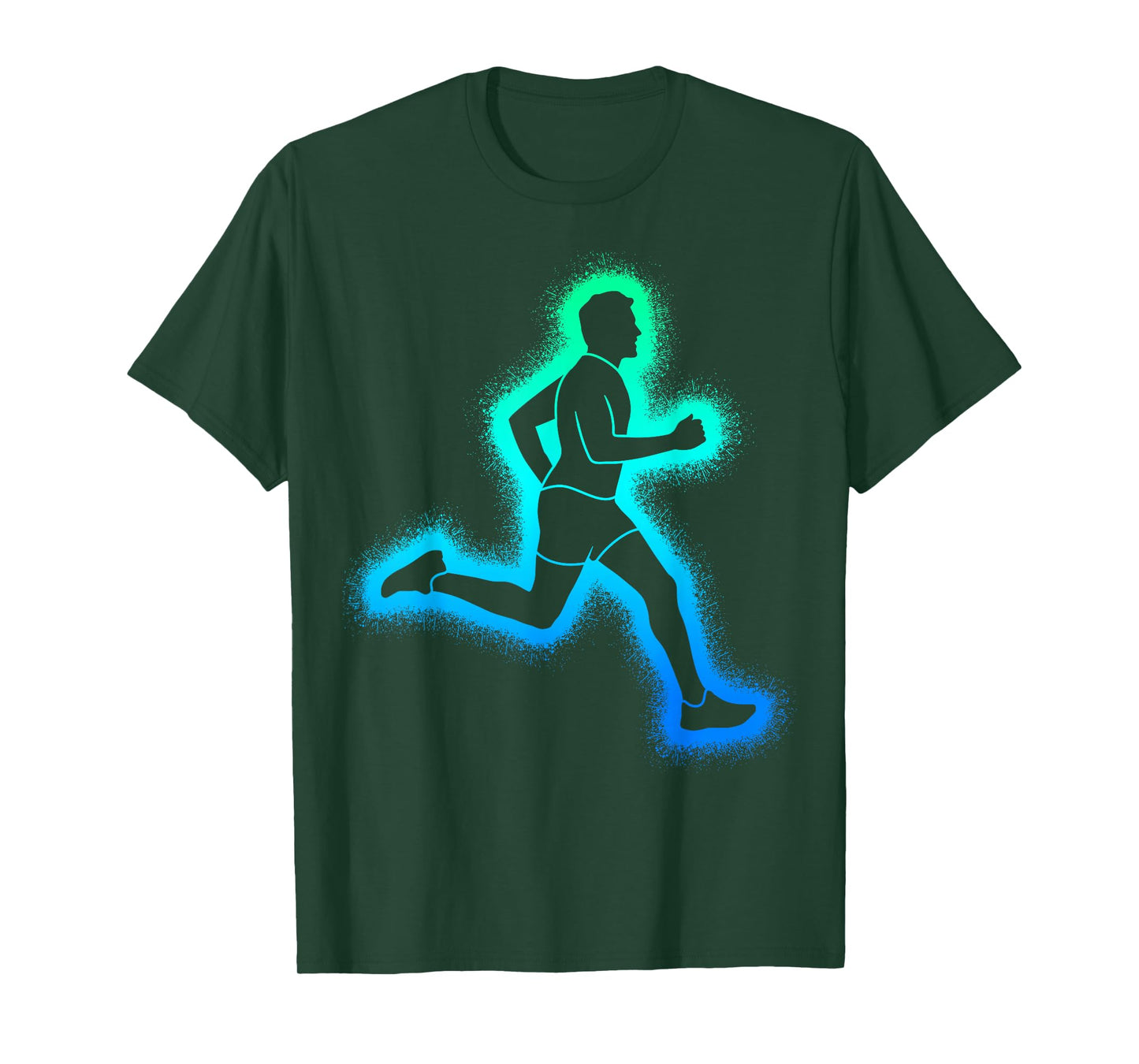 Running Run Boys Kids Men Runner T-Shirt