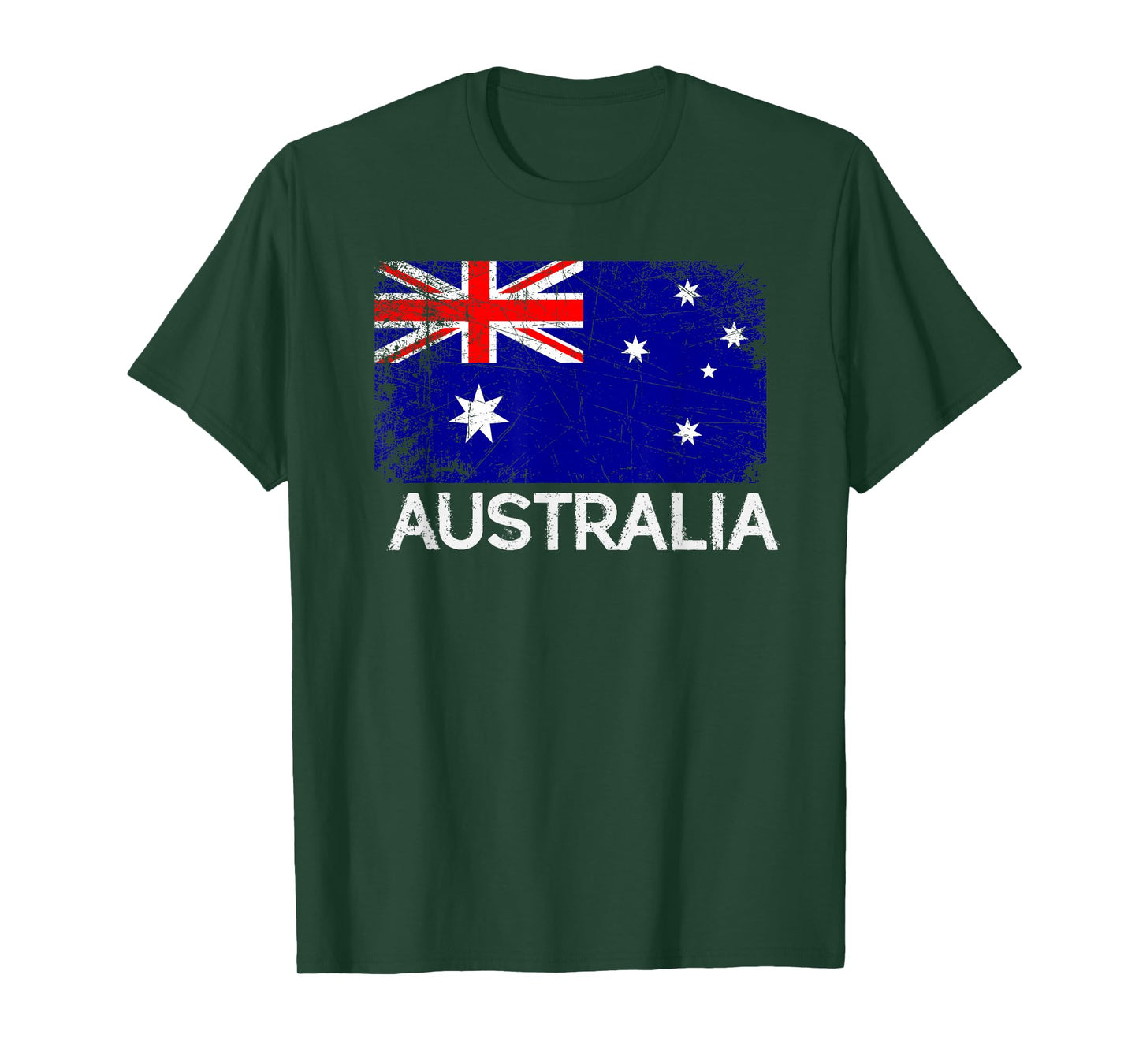 Australian Flag T-Shirt | Vintage Made In Australia Gift T-Shirt