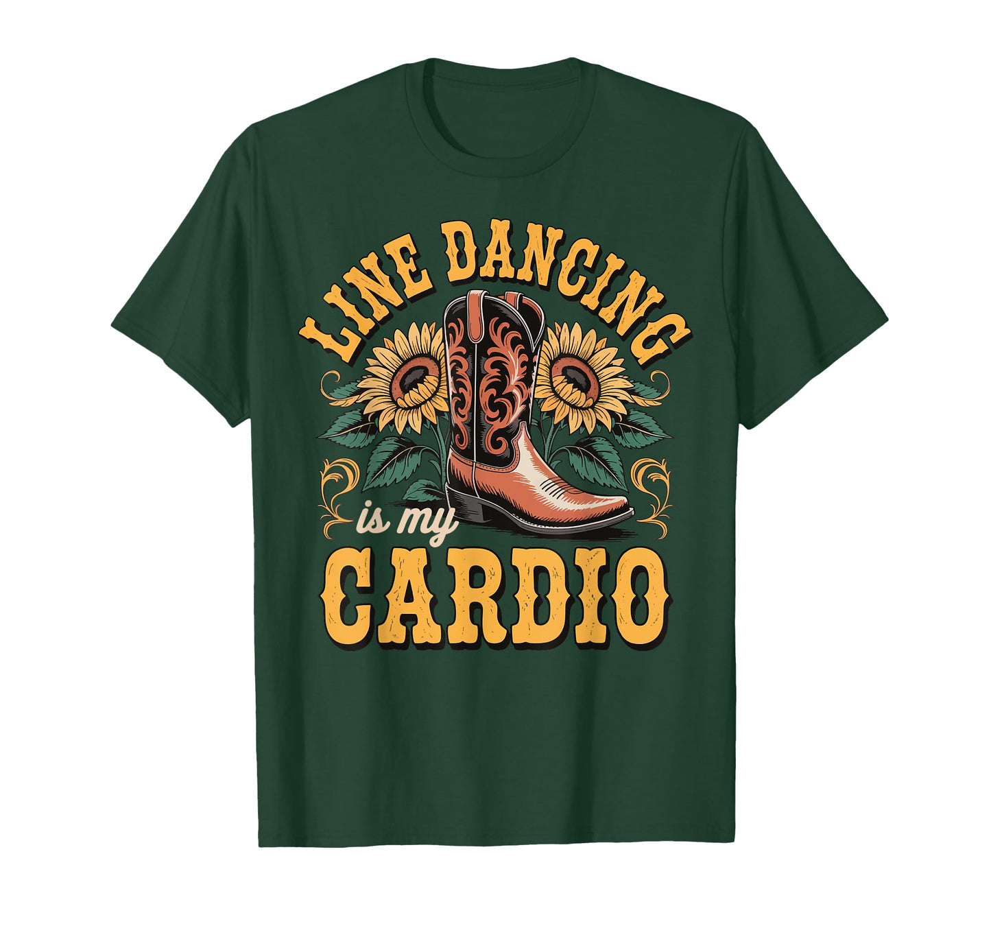 Line Dancing Is My Cardio T-Shirt