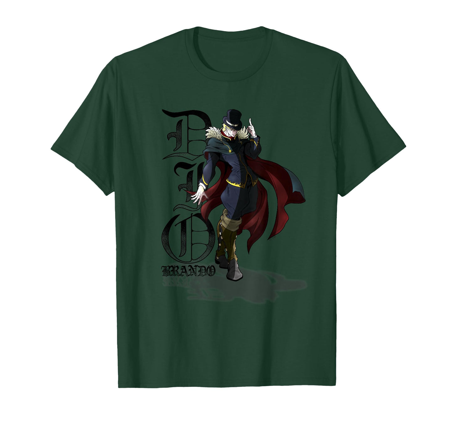 JoJo's Bizarre Adventure Phantom Blood Dio Brando Vampire T-Shirt