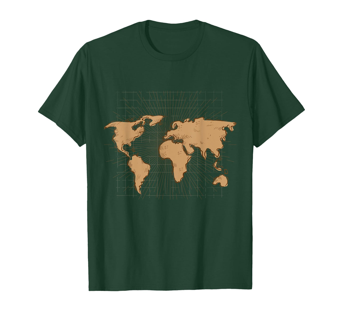 Travelling Traveler Country World Map T-Shirt