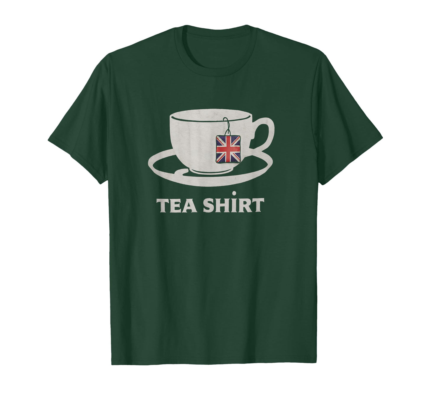 I Love English Tea Party UK Flag London Souvenir Funny Tea T-Shirt