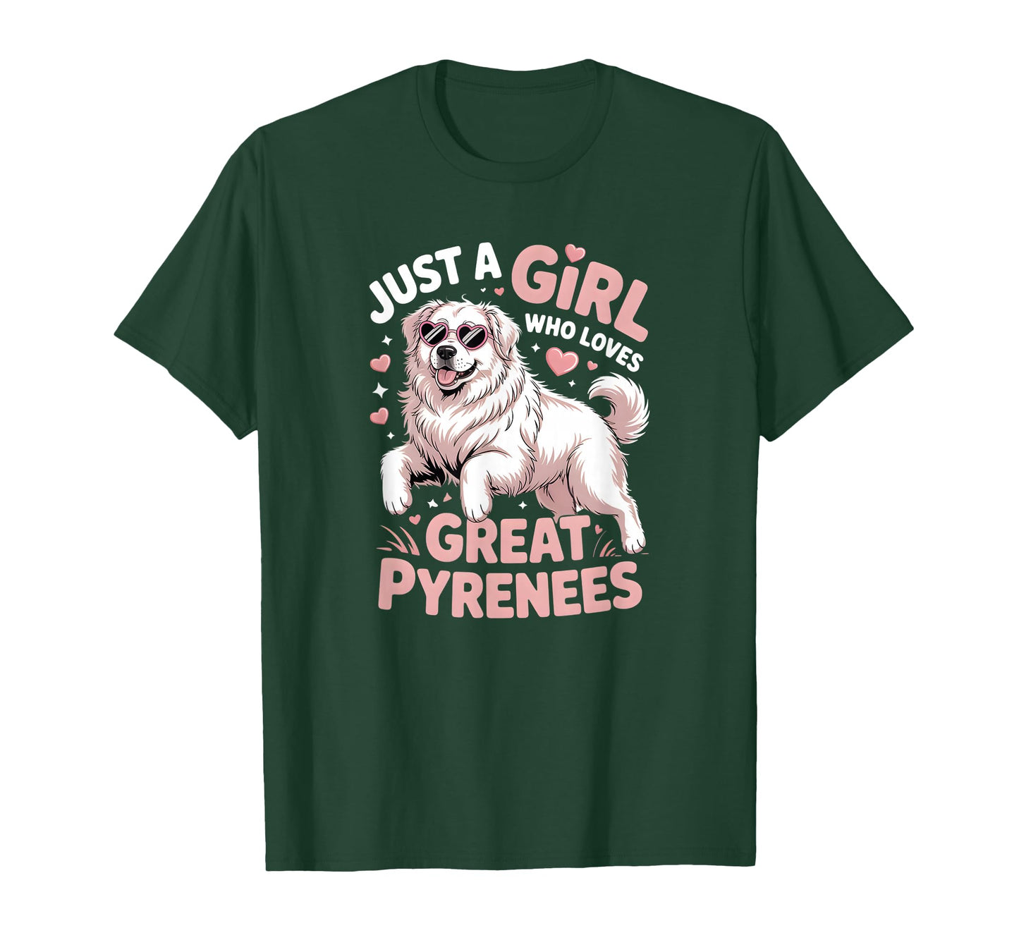 Girls Great Pyrenees T-Shirt