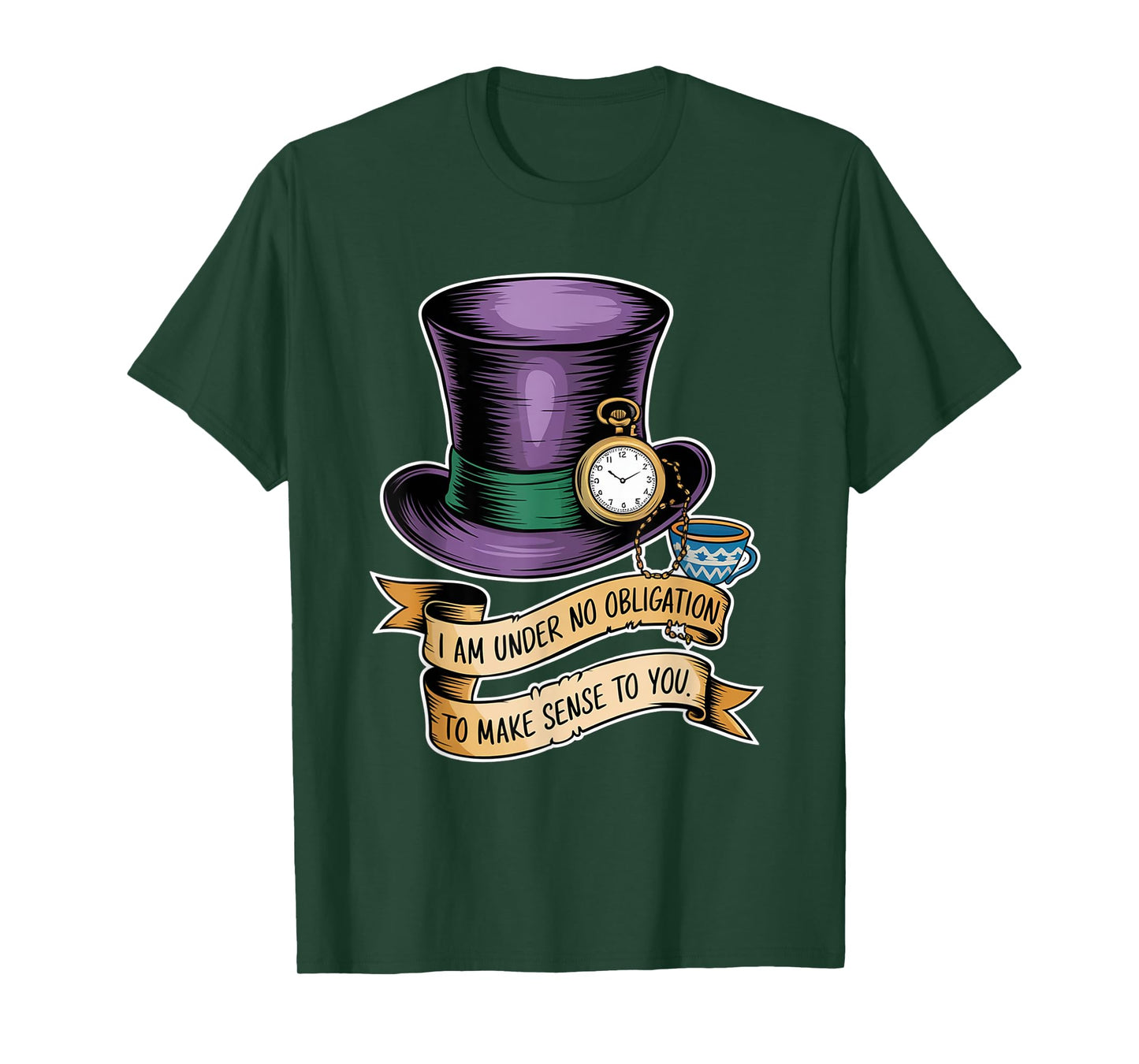 I Am Under No Obligation To Make Sense To You Funny Quote T-Shirt
