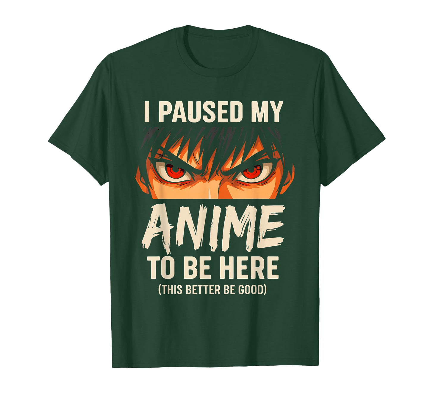 I Paused My Anime to Be Here Japan Kawaii Anime T-Shirt