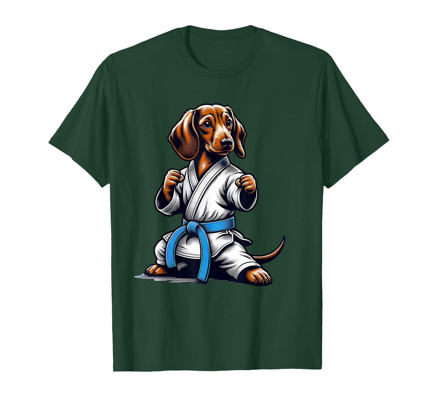Karate Dachshund Master T-Shirt