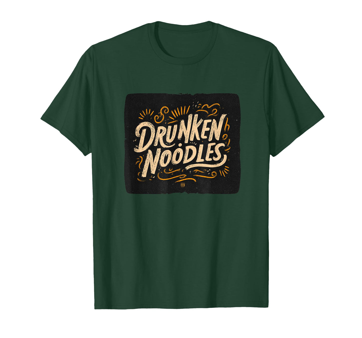 Funny Drunken Noodles Speech Costume T-Shirt