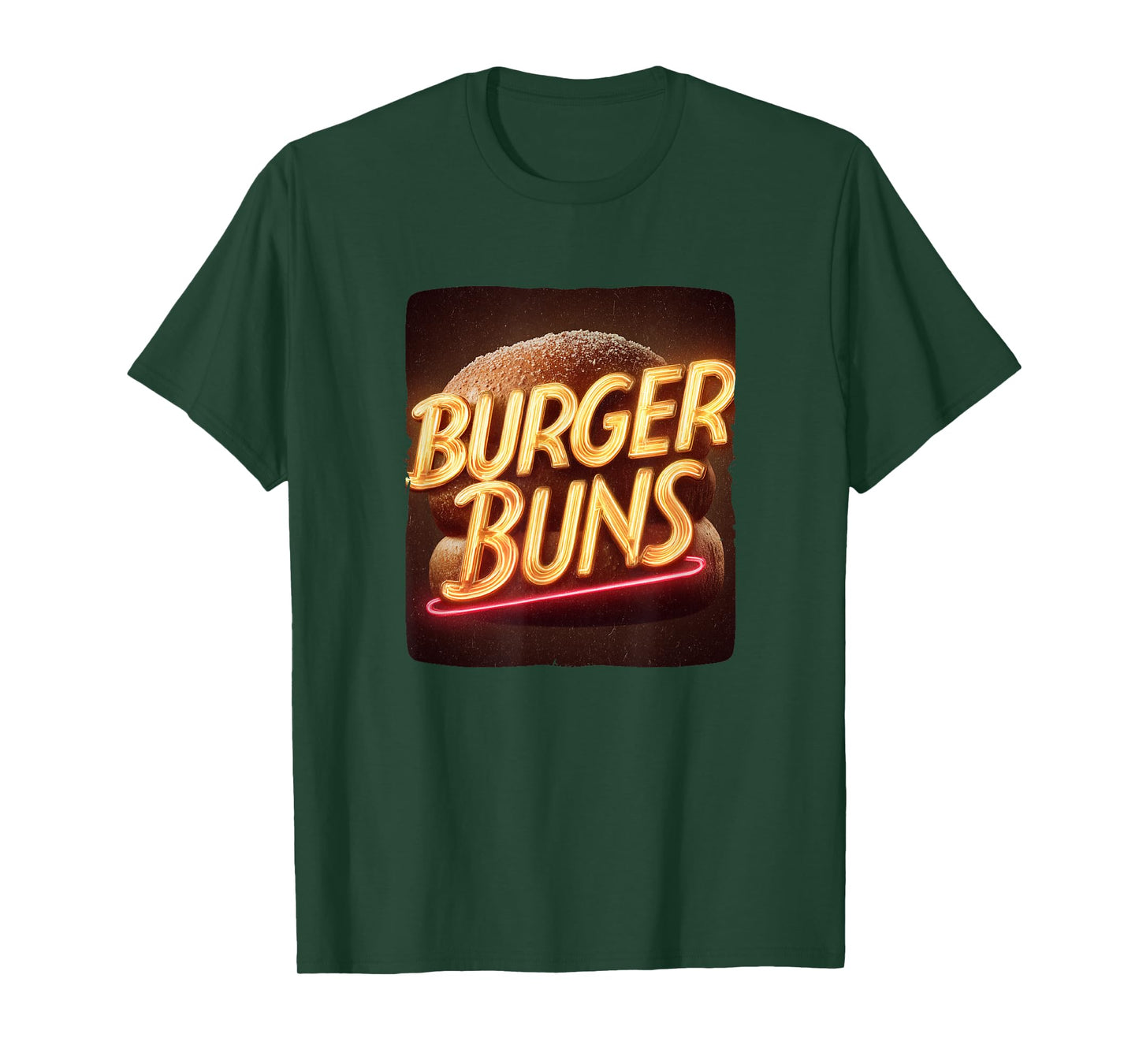 Funny Burger Buns Costume for Boys and Girls T-Shirt
