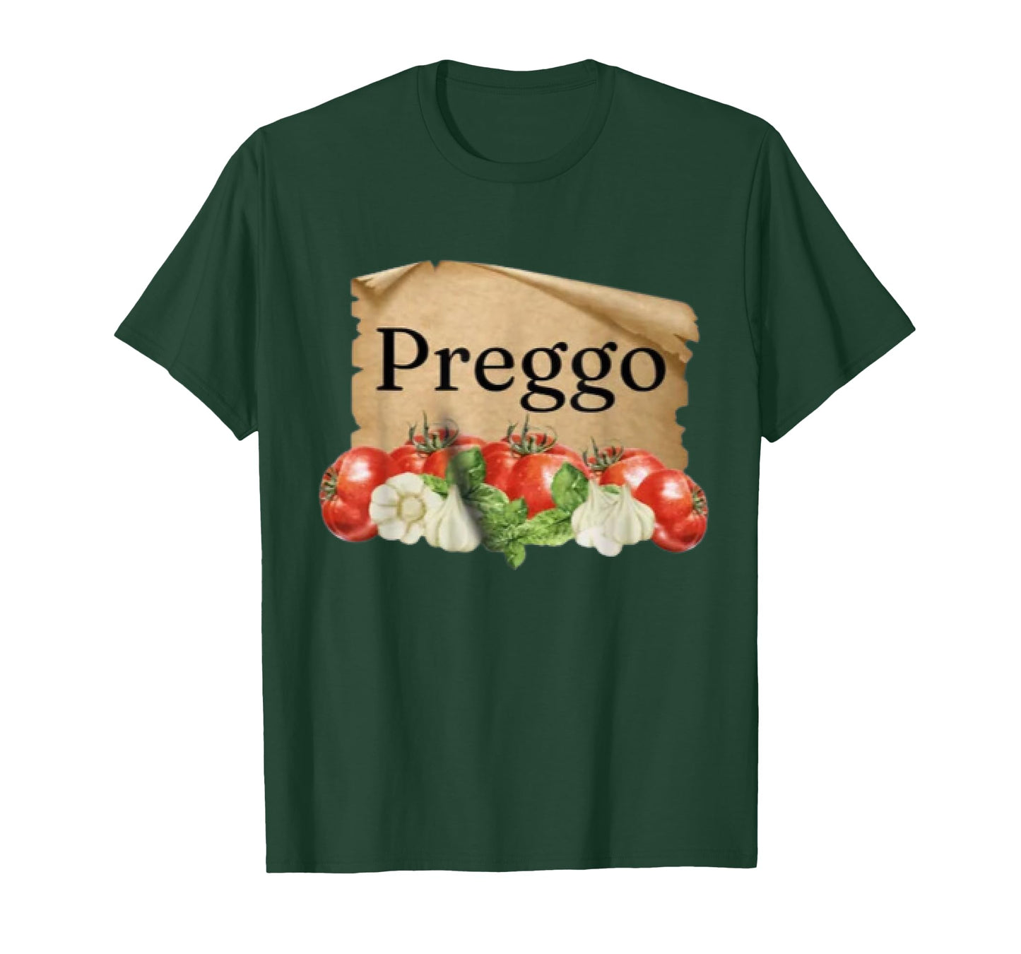 Preggo Sauce Cute Preggers Costume Pregnancy Announcement T-Shirt