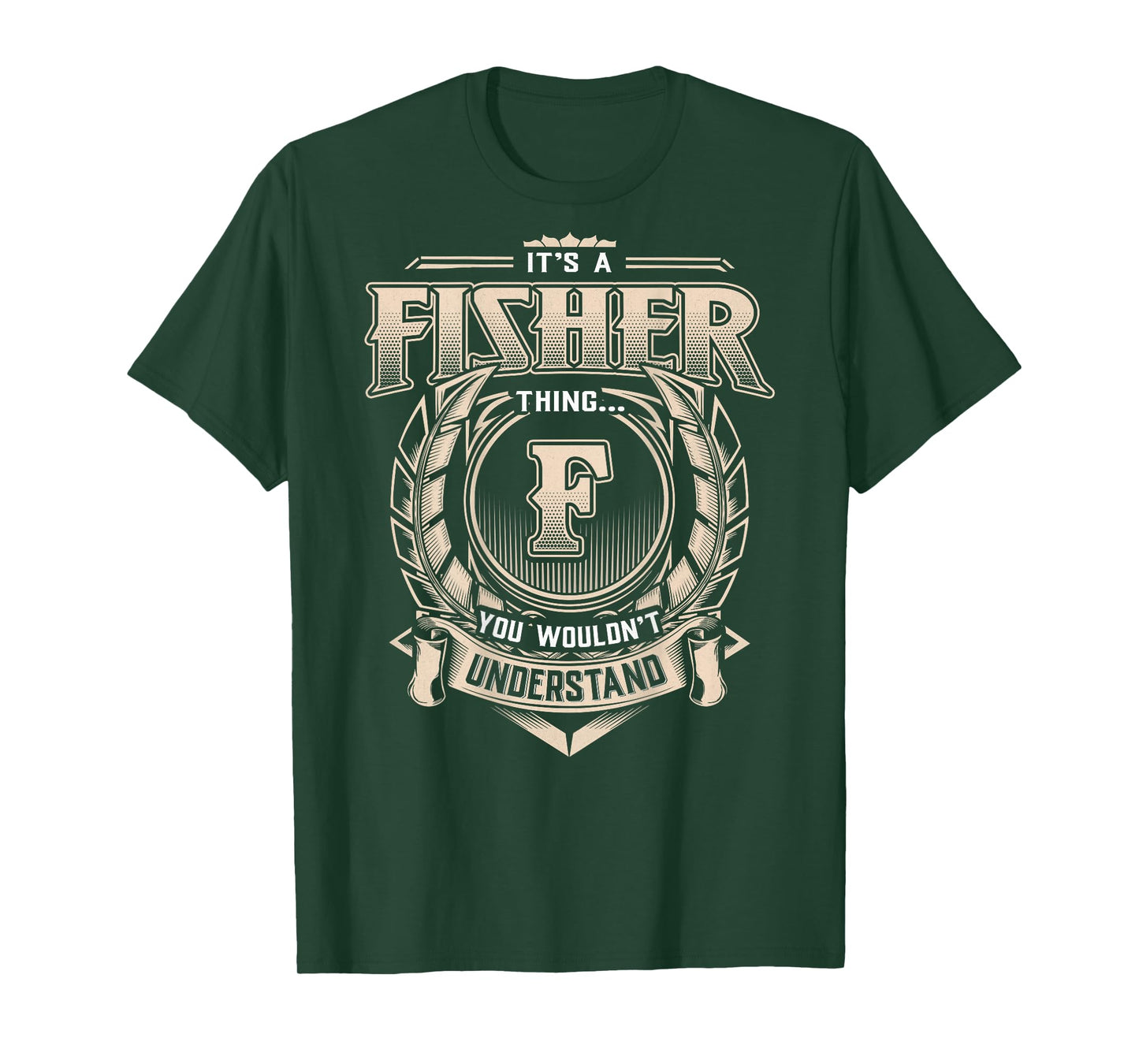 Fisher Last Name Shirt It's A Fisher Thing T-Shirt
